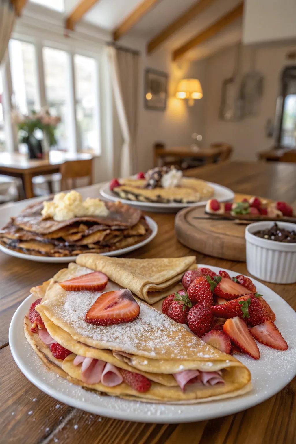 Crepes provide a flexible and also delightful supper experience.