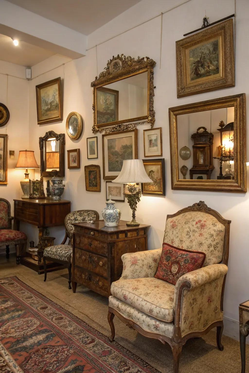 Age-Old accessories affix historic appeal.