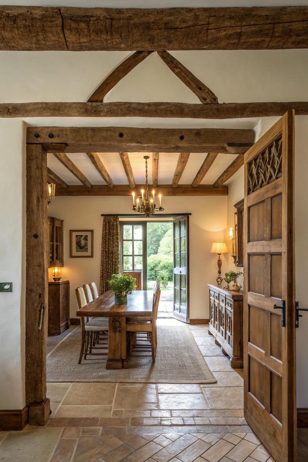 Design features add character and charm.