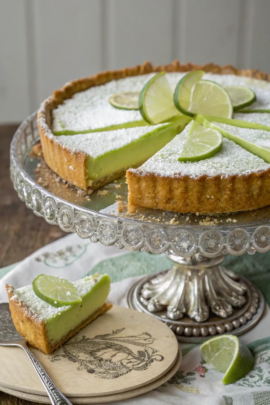 A dusting of powdered sugar makes a delicate finish.