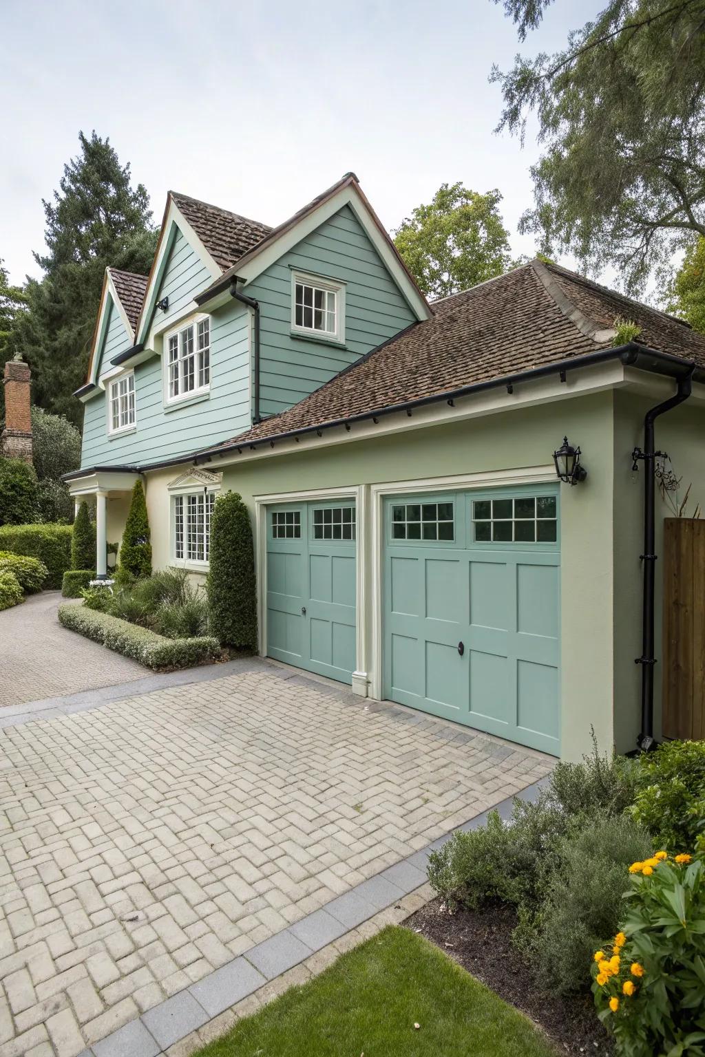 Color harmony unifies the overall aesthetic.