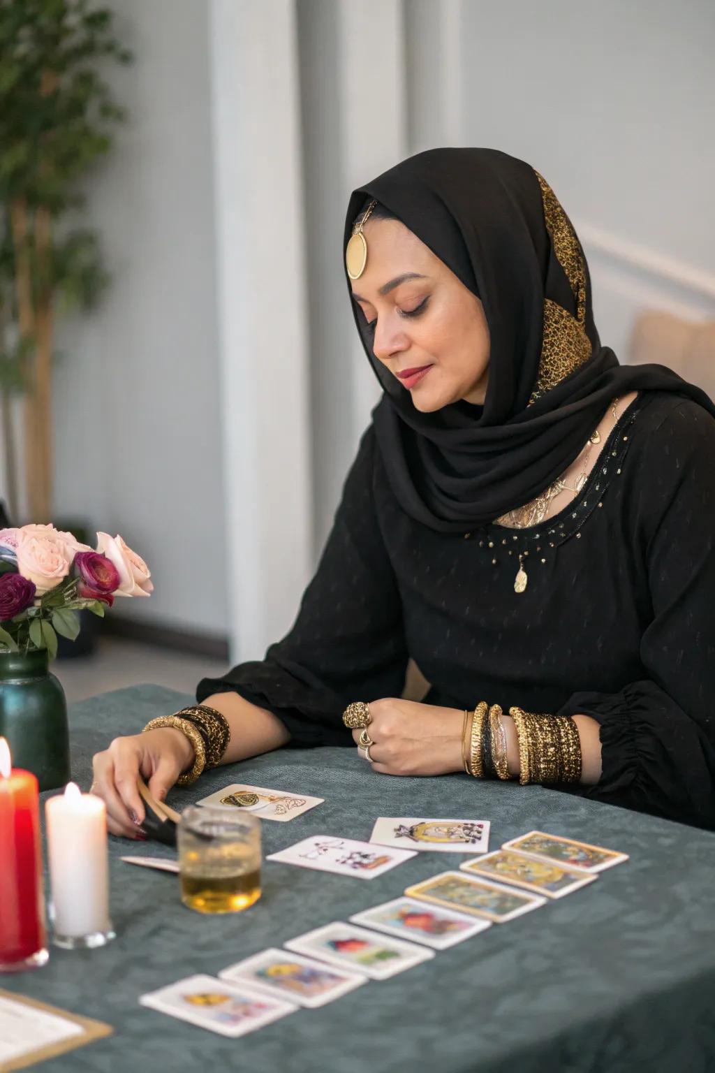 Predict the future as a mysterious fortune teller.