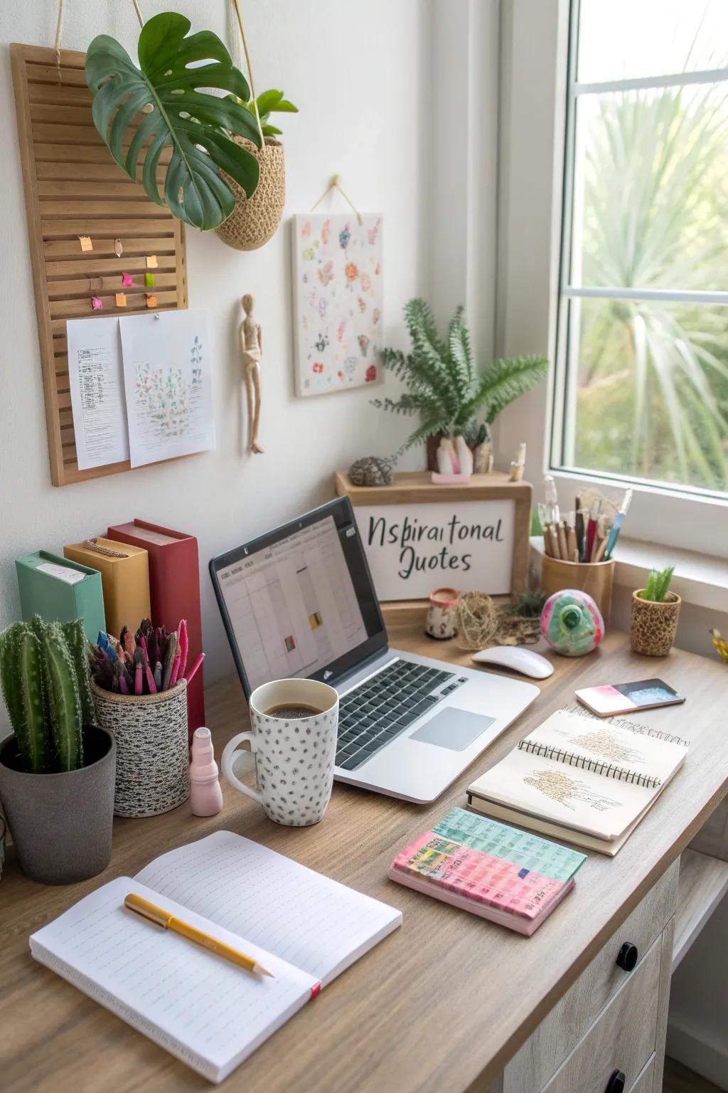 Inventive desk ornaments that add function and flair to your office.