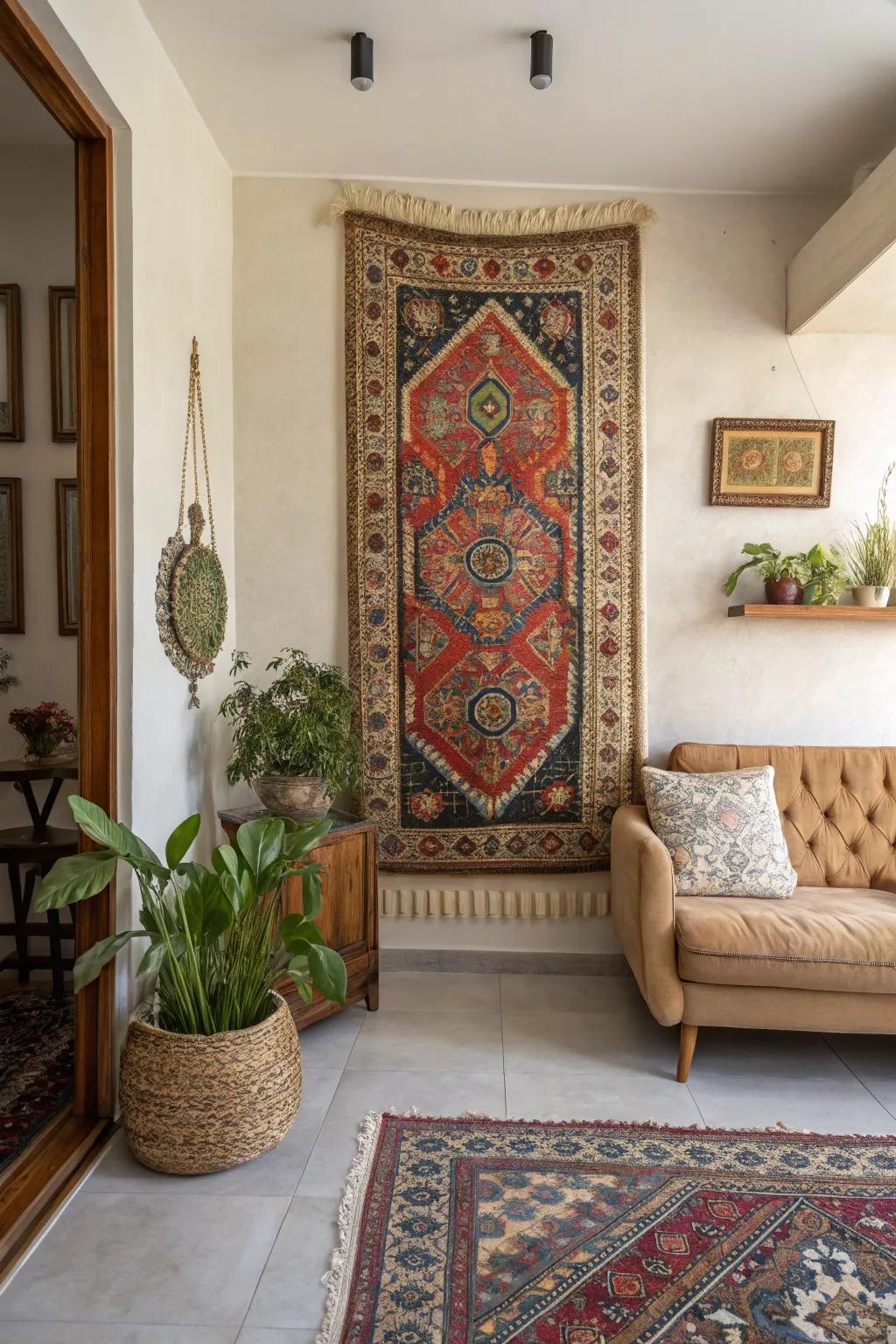 Unforeseen décor elements can serve as conversation starters.