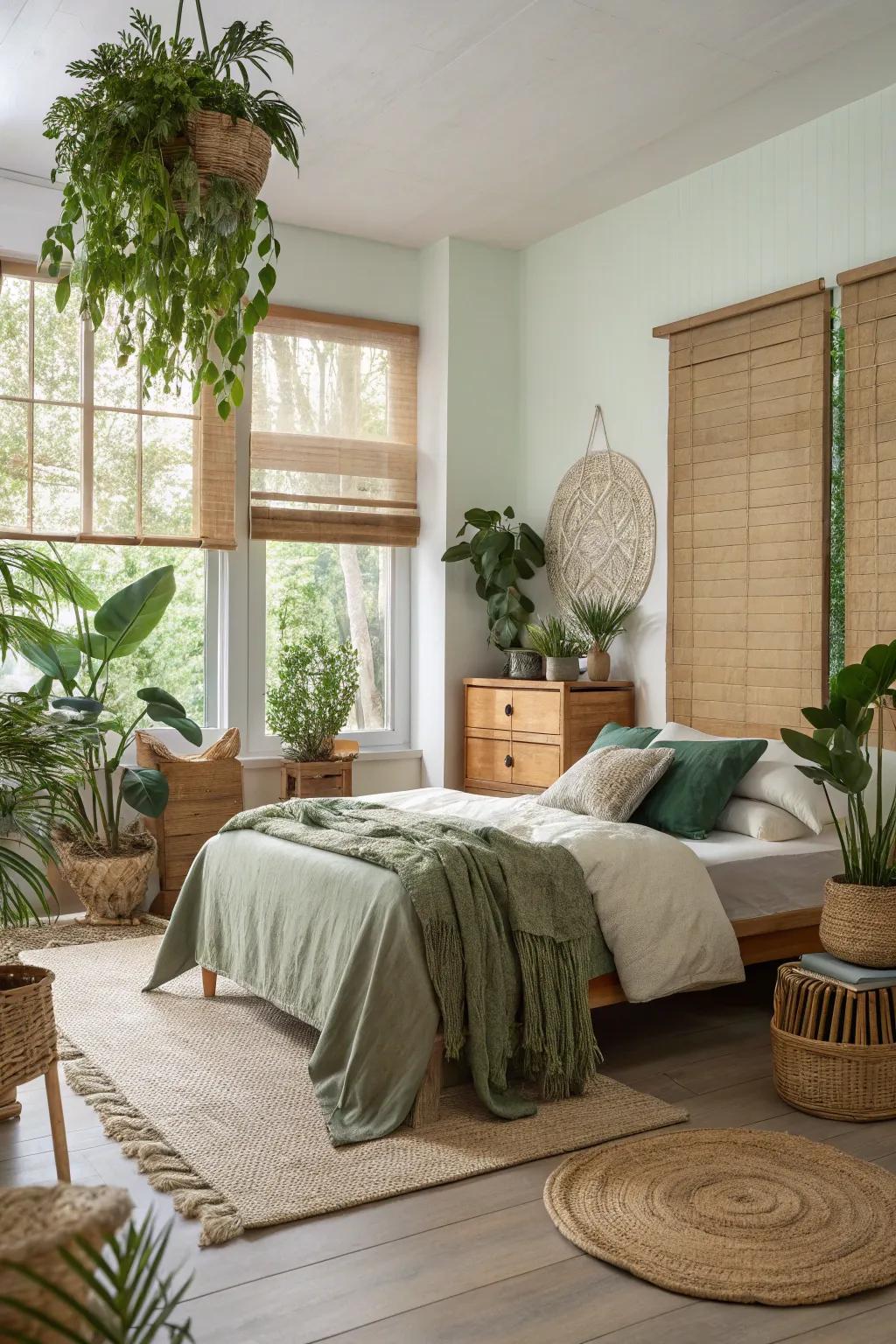 Green screens symbolizing a sustainable choice