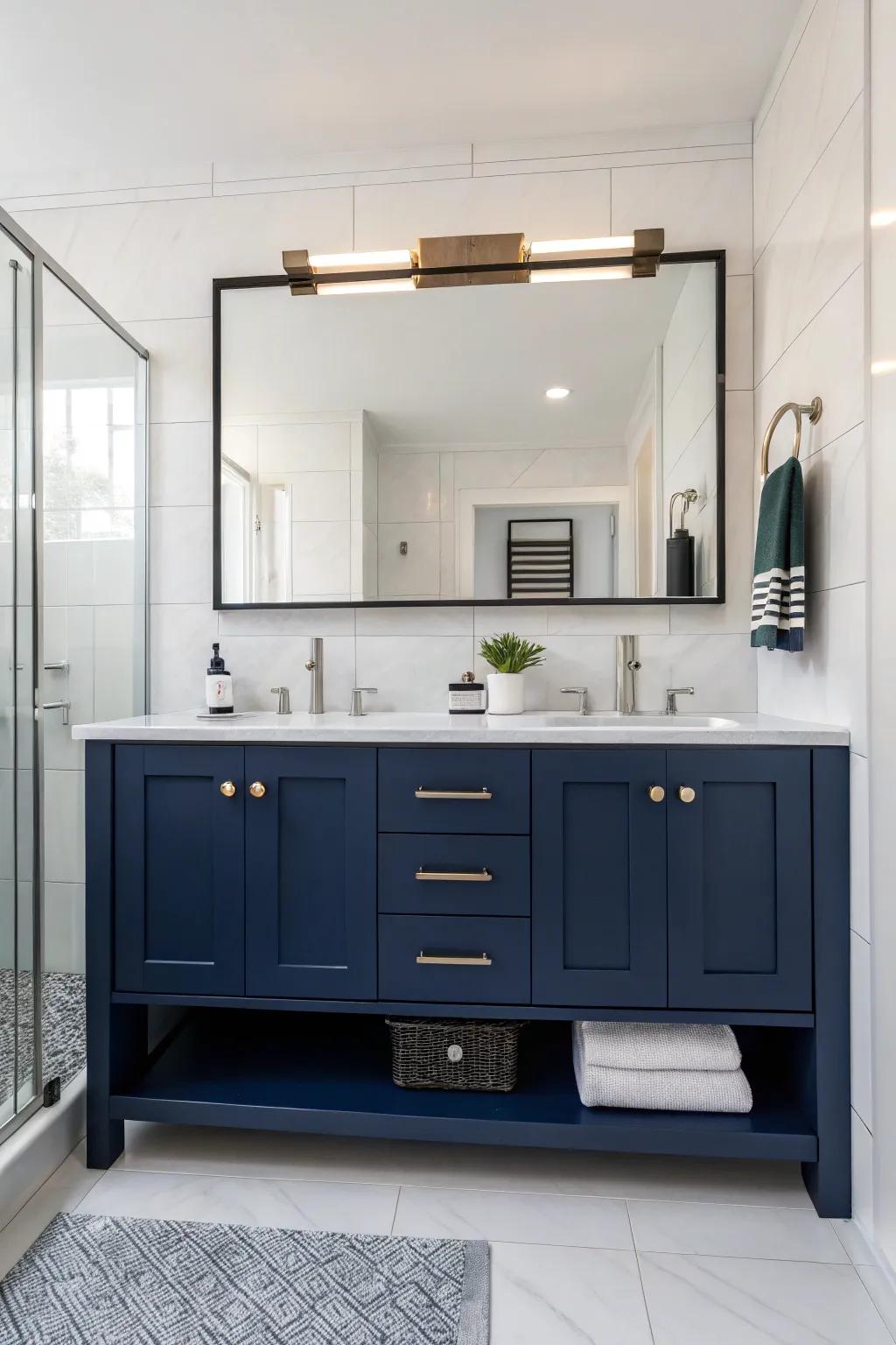 Smooth lines offer a contemporary edge.
