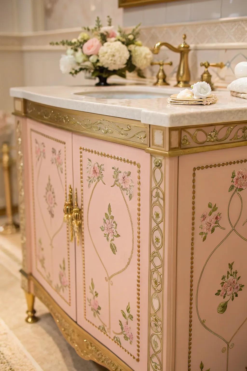Light rose adds a soft, romantic vibe.