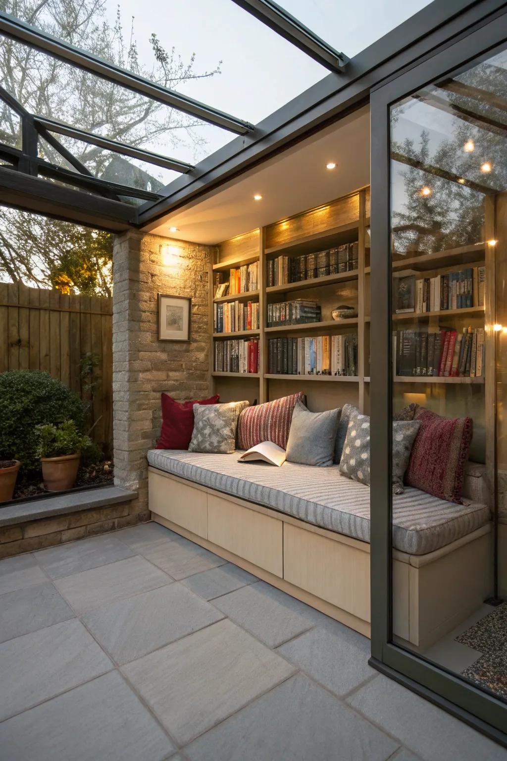 Unwind in a cozy nook tailored for your pleasure.