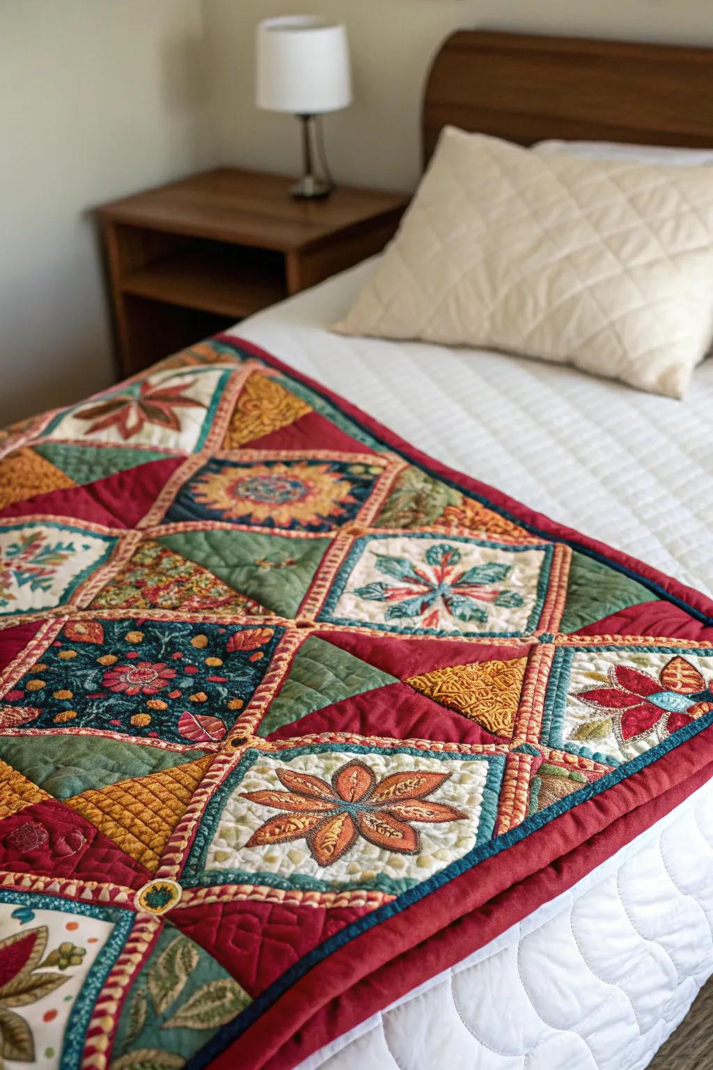 A contrasting rear panel contributes an unforeseen design component.