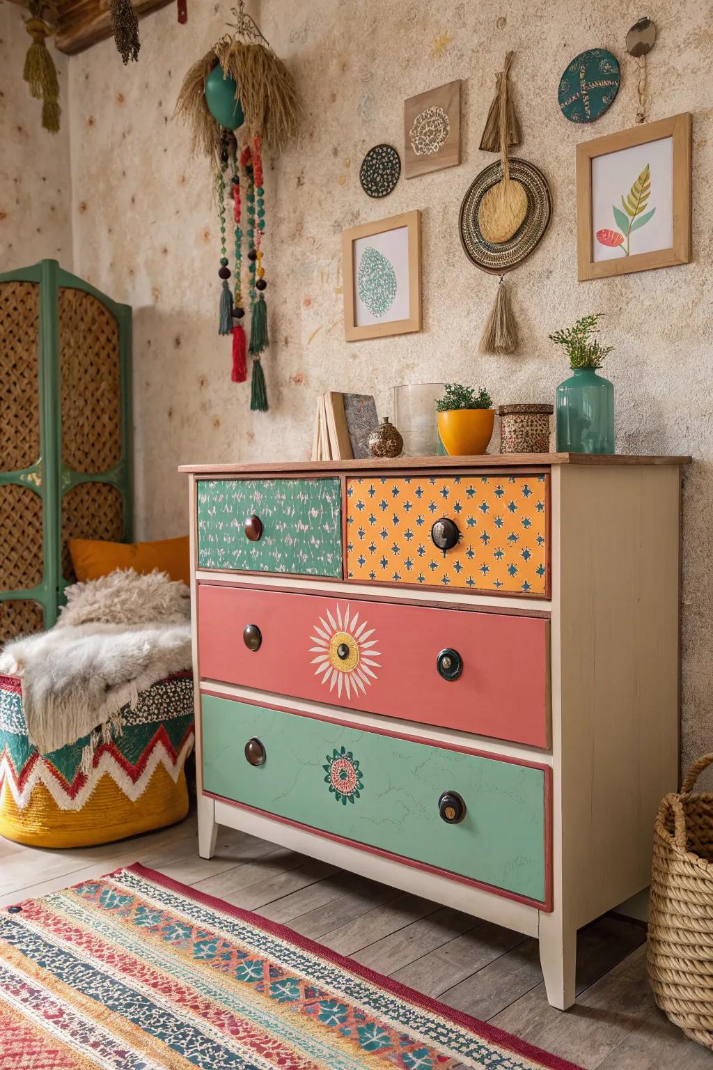 Varied design introduces personality and fun to your decor.