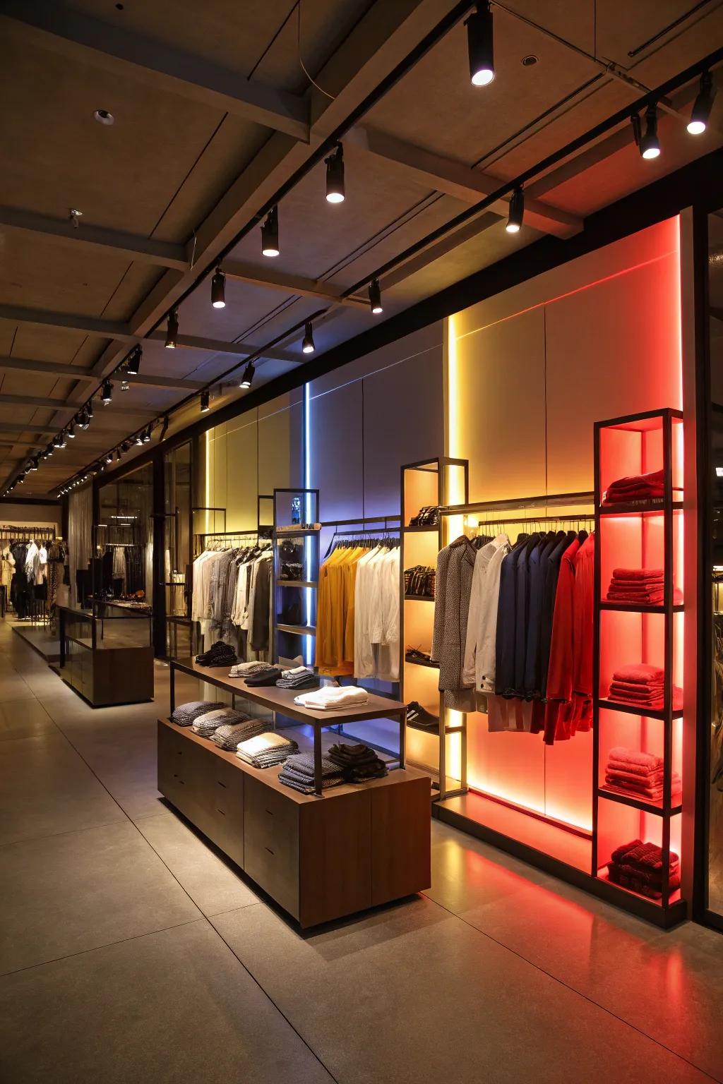 Using hues to set the tone and improve product attractiveness.