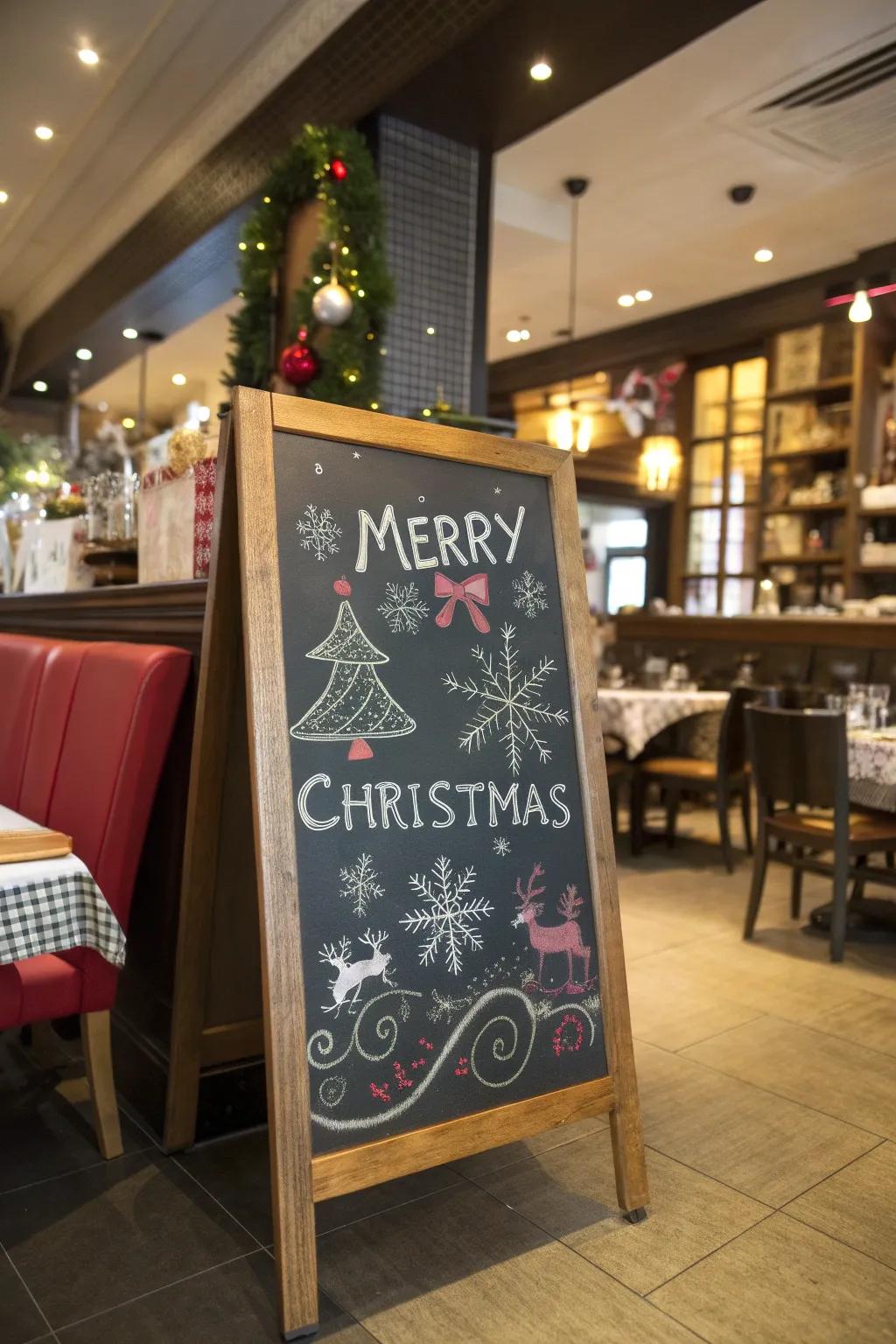 Menus that append a festive twist.