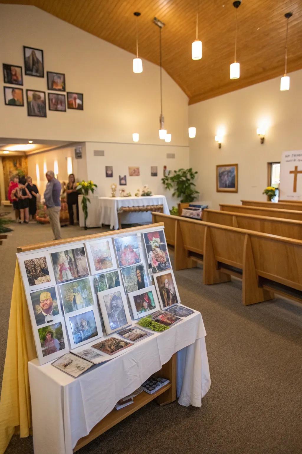 Personal details that reflect the church community's spirit.
