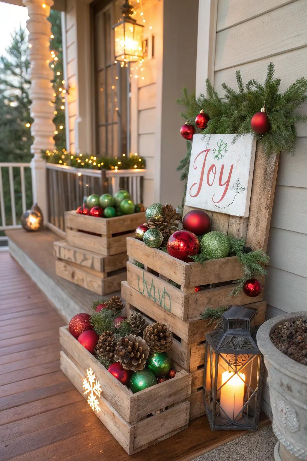 Timbered elements channel rustic charm.