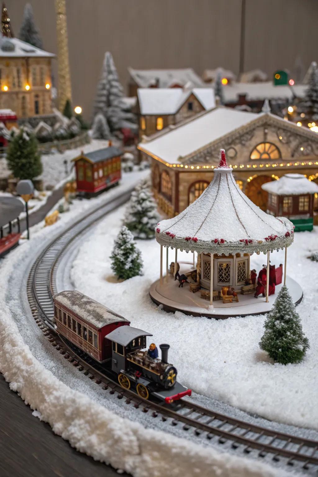 Interactive components lend motion and vitality to your village.