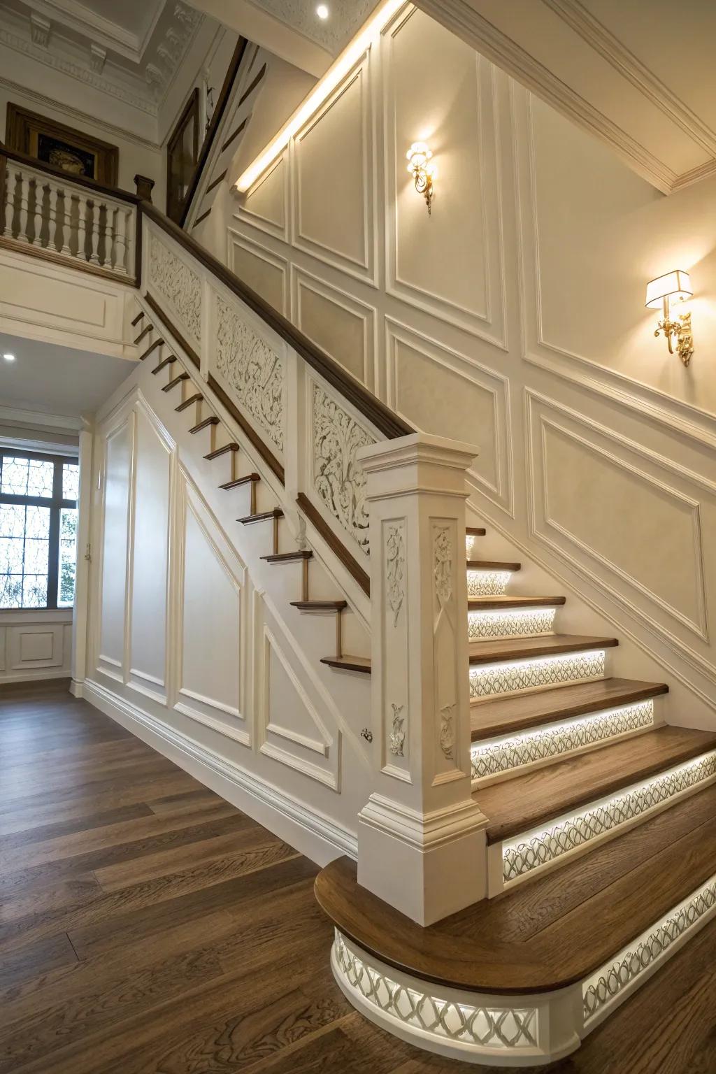 Highlight detail enhances structural elements beautifully.