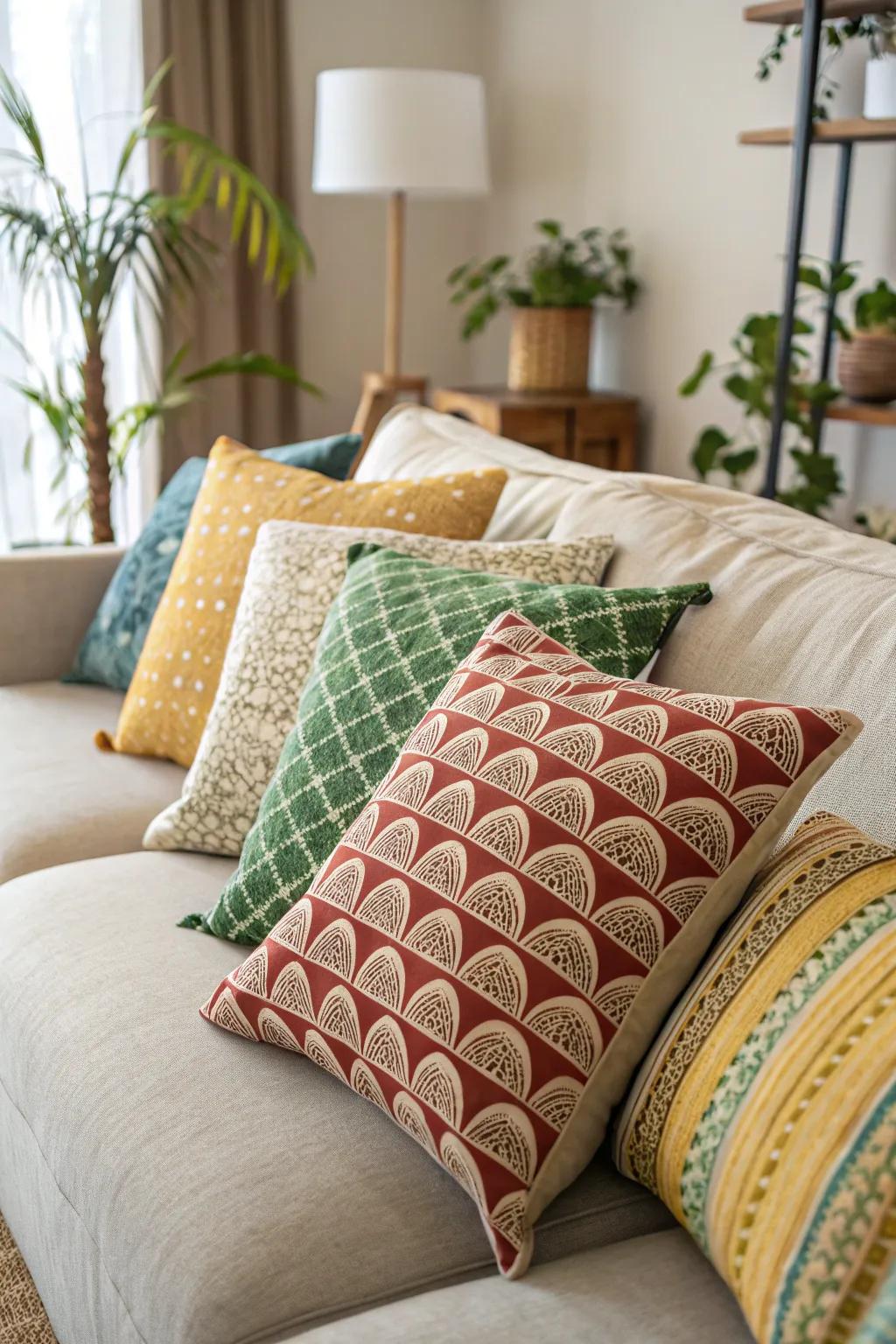 Stylish and sustainable, these eco-conscious cushions are both chic and responsible.