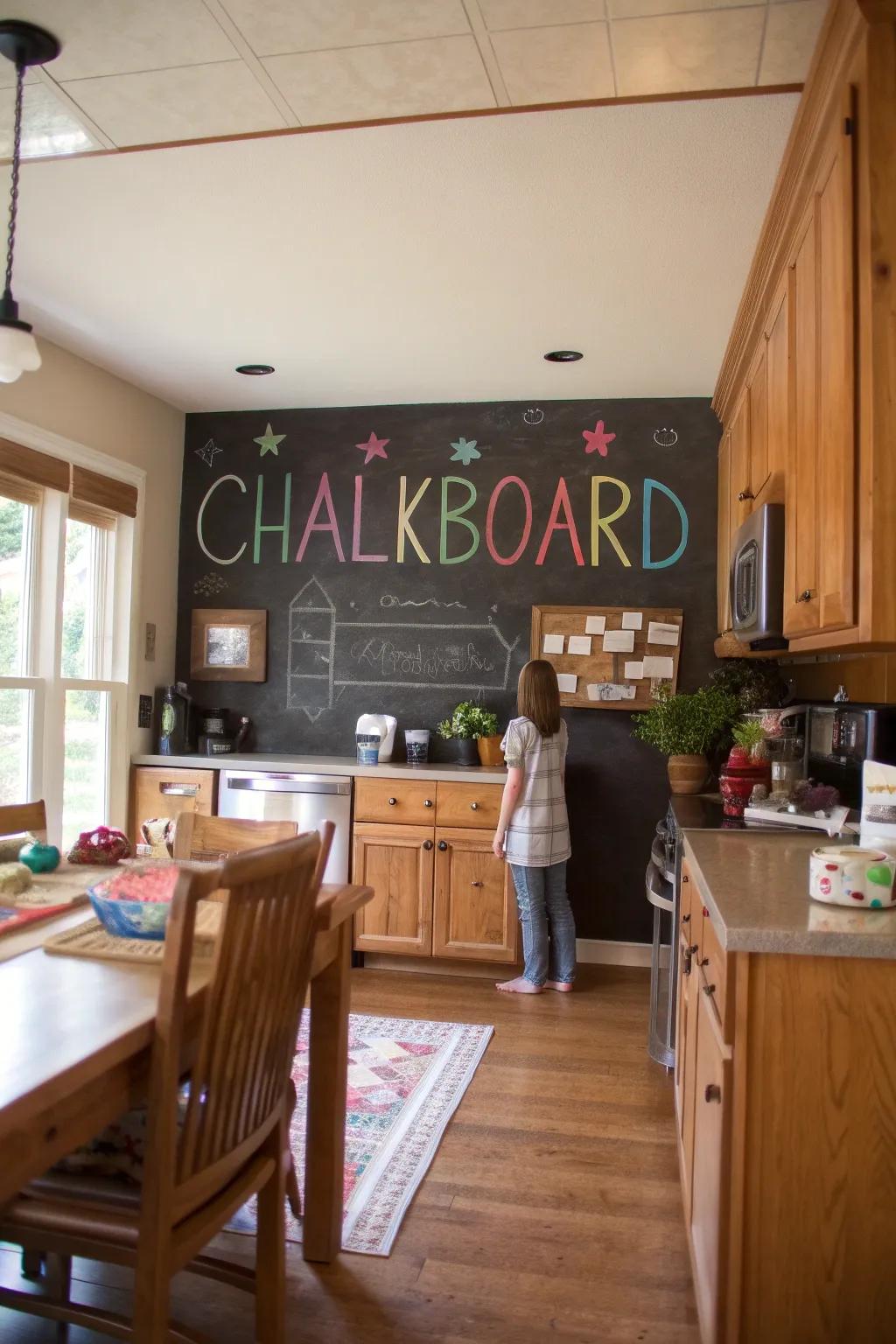 Writing boards merge delight and practicality within your decor.