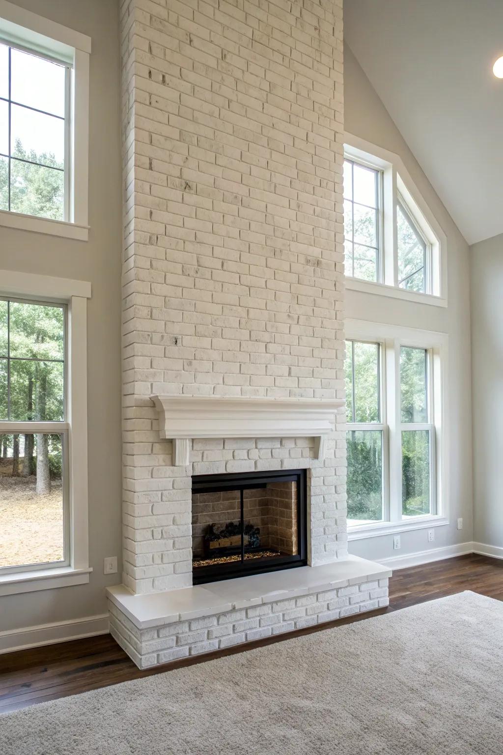 A floor-to-ceiling design elevates drama and amplifies spatial perception.