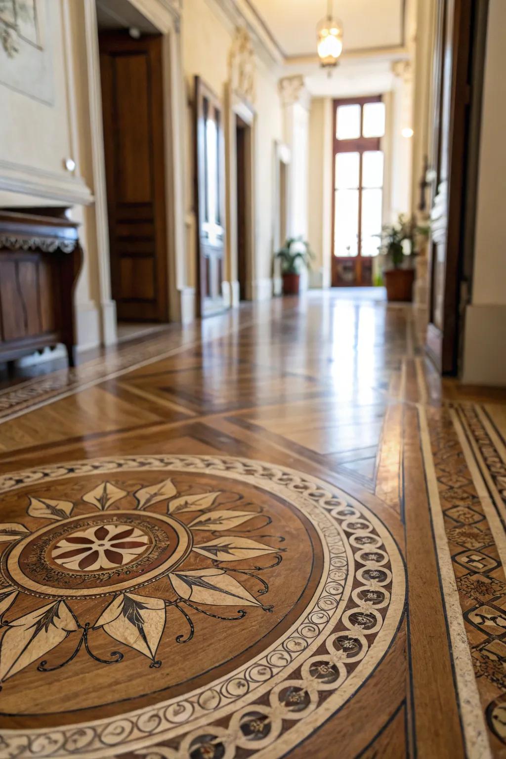 Emblems add artistic panache and become focal points.