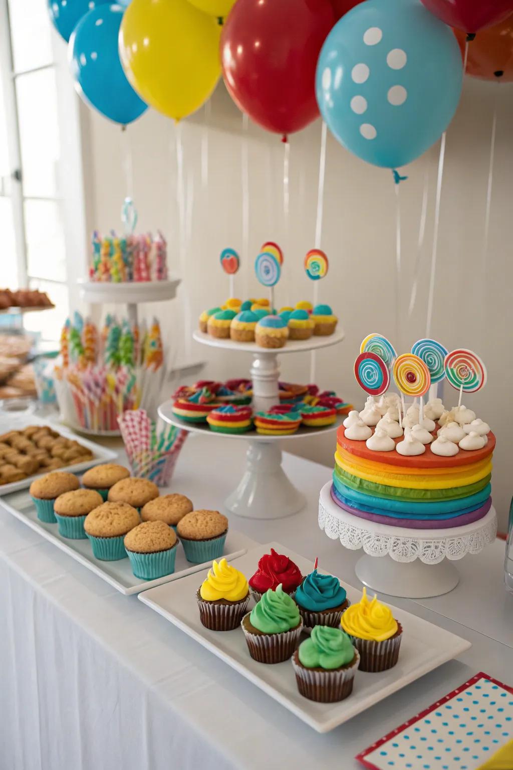 Indulge your attendees with a superbly motif-based dessert spread.