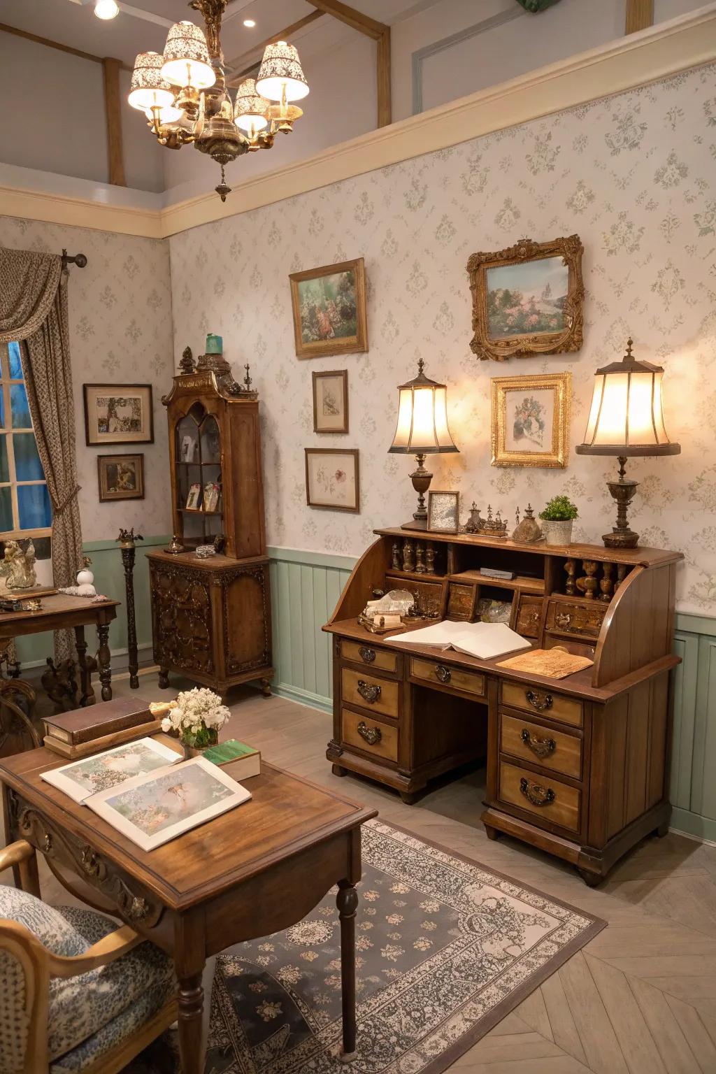 Period grace incorporates sophistication into your space.