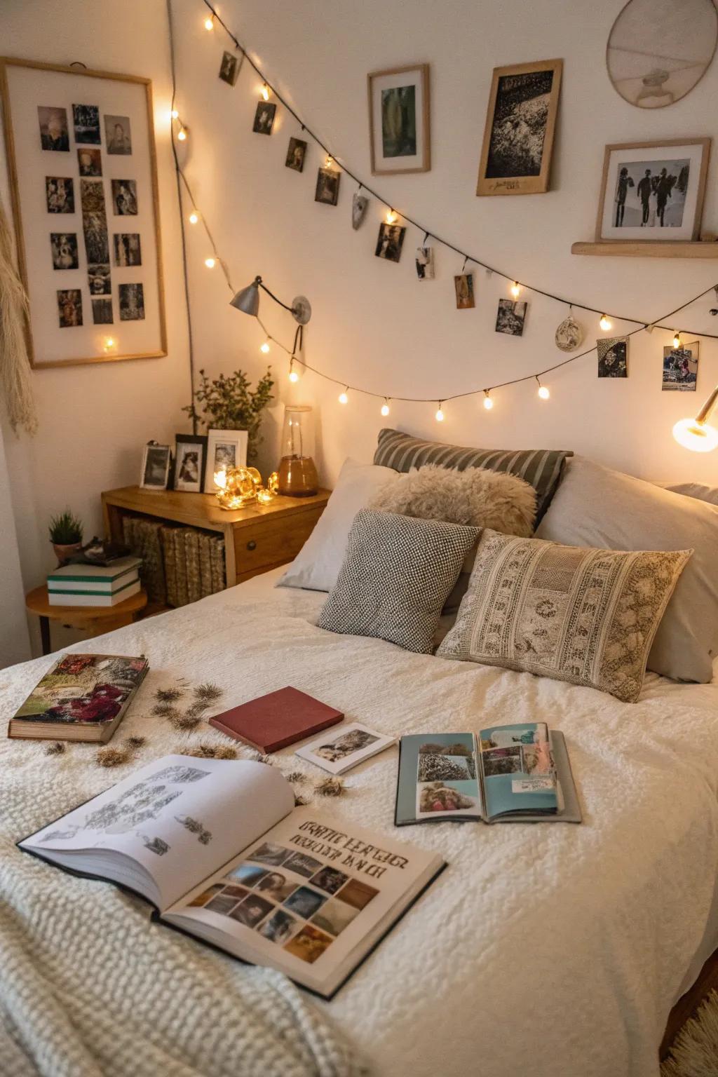 Individual touches render the environment unique.