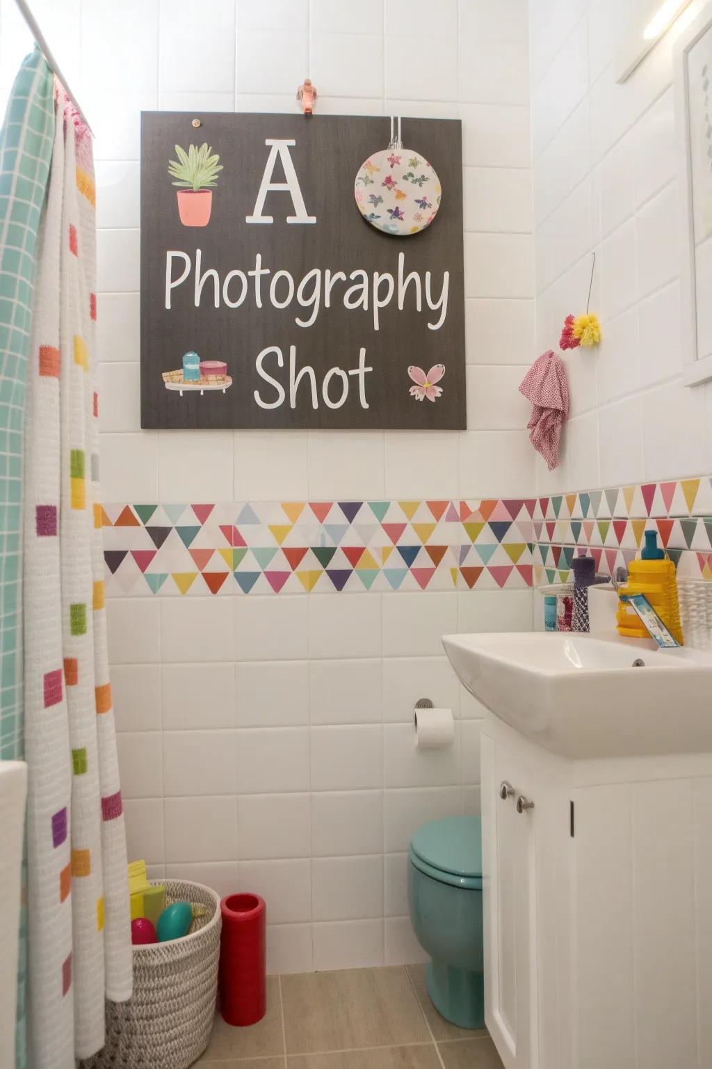 Inject humor into your bathroom with pun-filled markers.