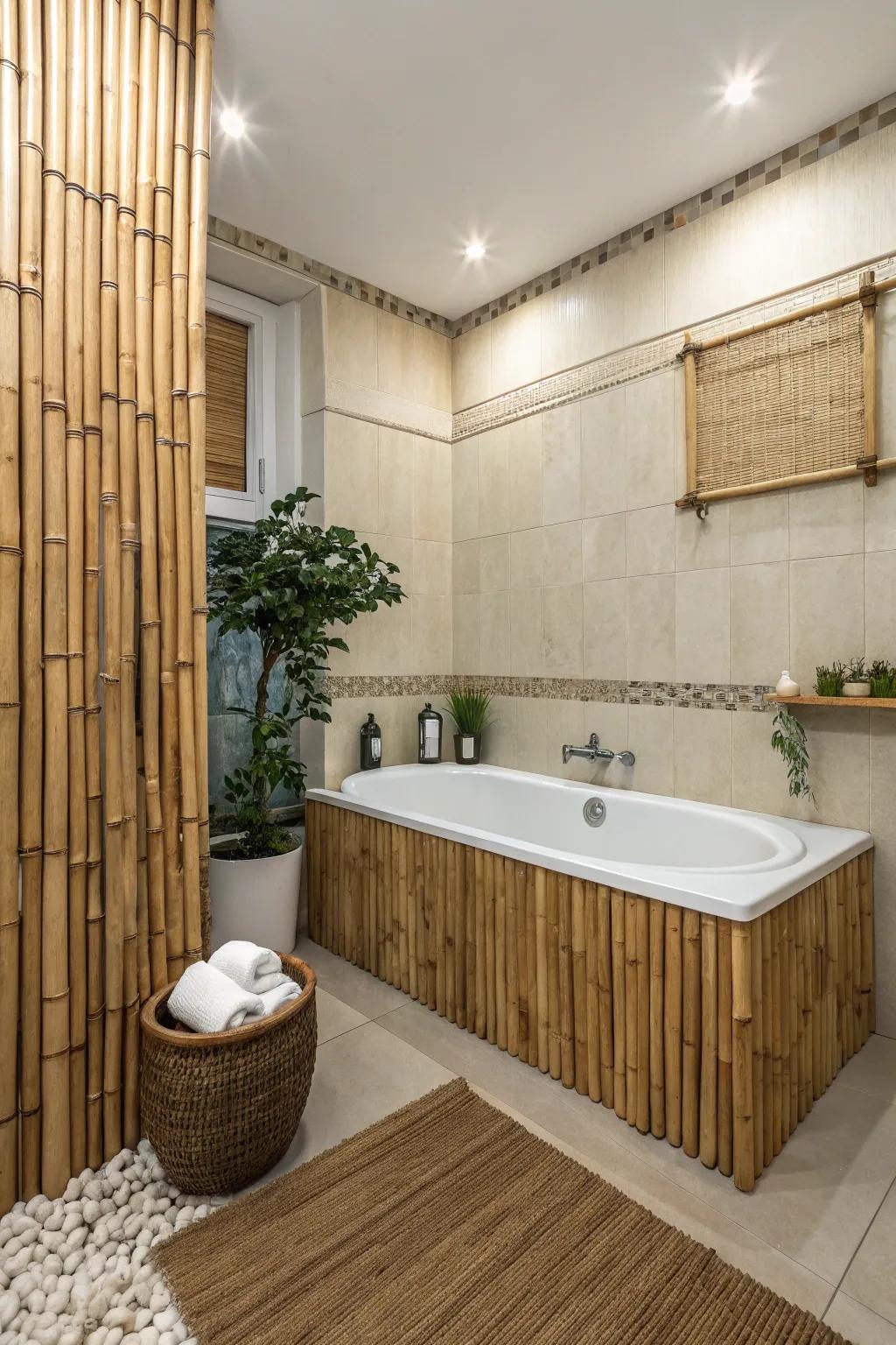 Go with earth-friendly materials to get a sustainable bathroom.
