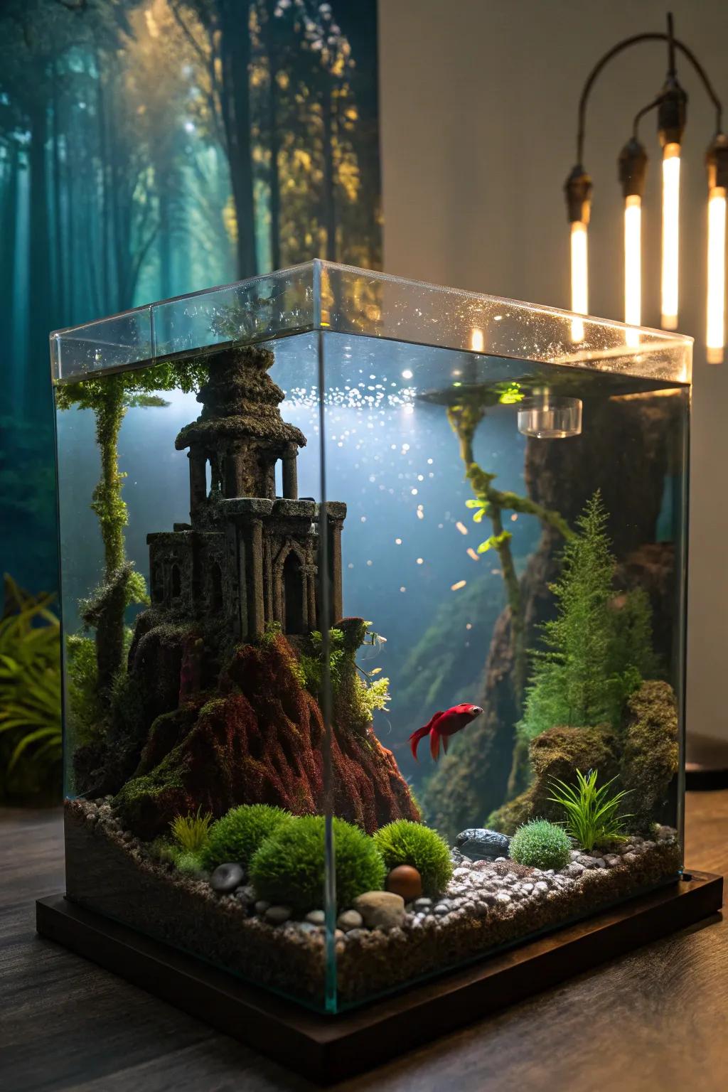 A mystical themed habitat that ignites imagination and wonder.