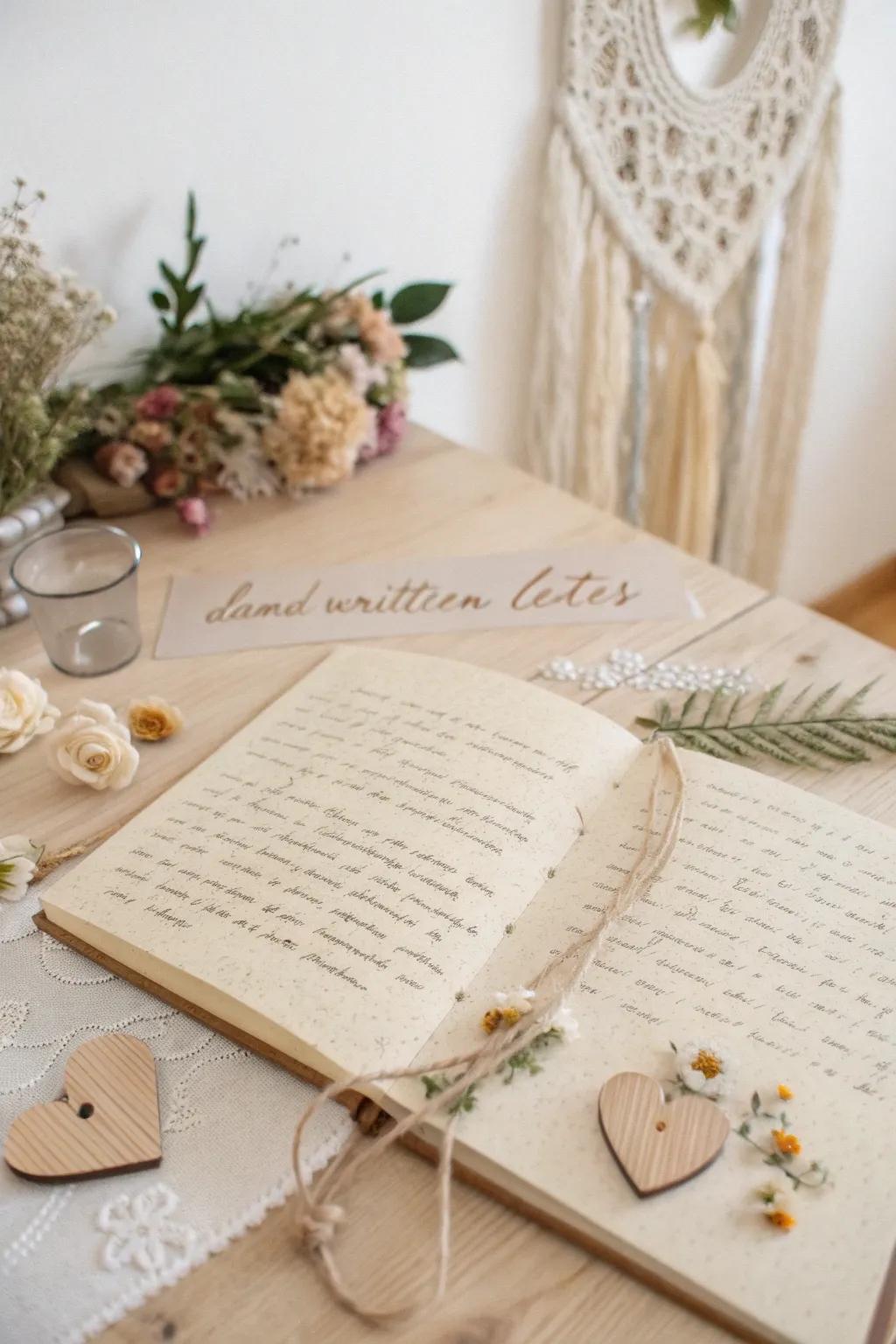 Capture the affection in every term: Structure a scrapbook page that emanates from the soul.