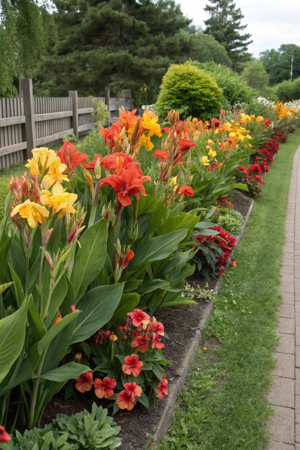 Establish bold garden borders with blooming sticks.