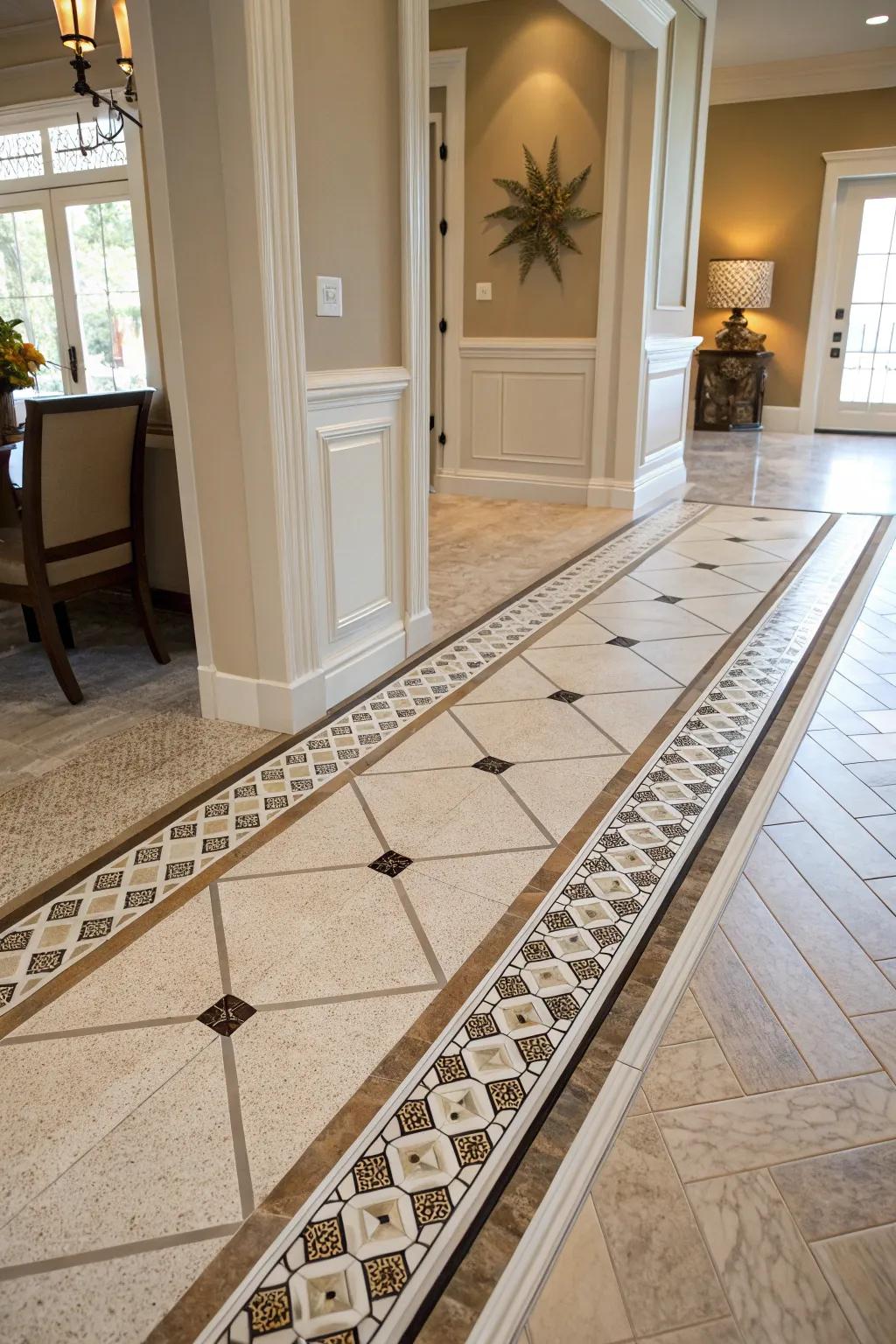 Decorative patterns adding flair