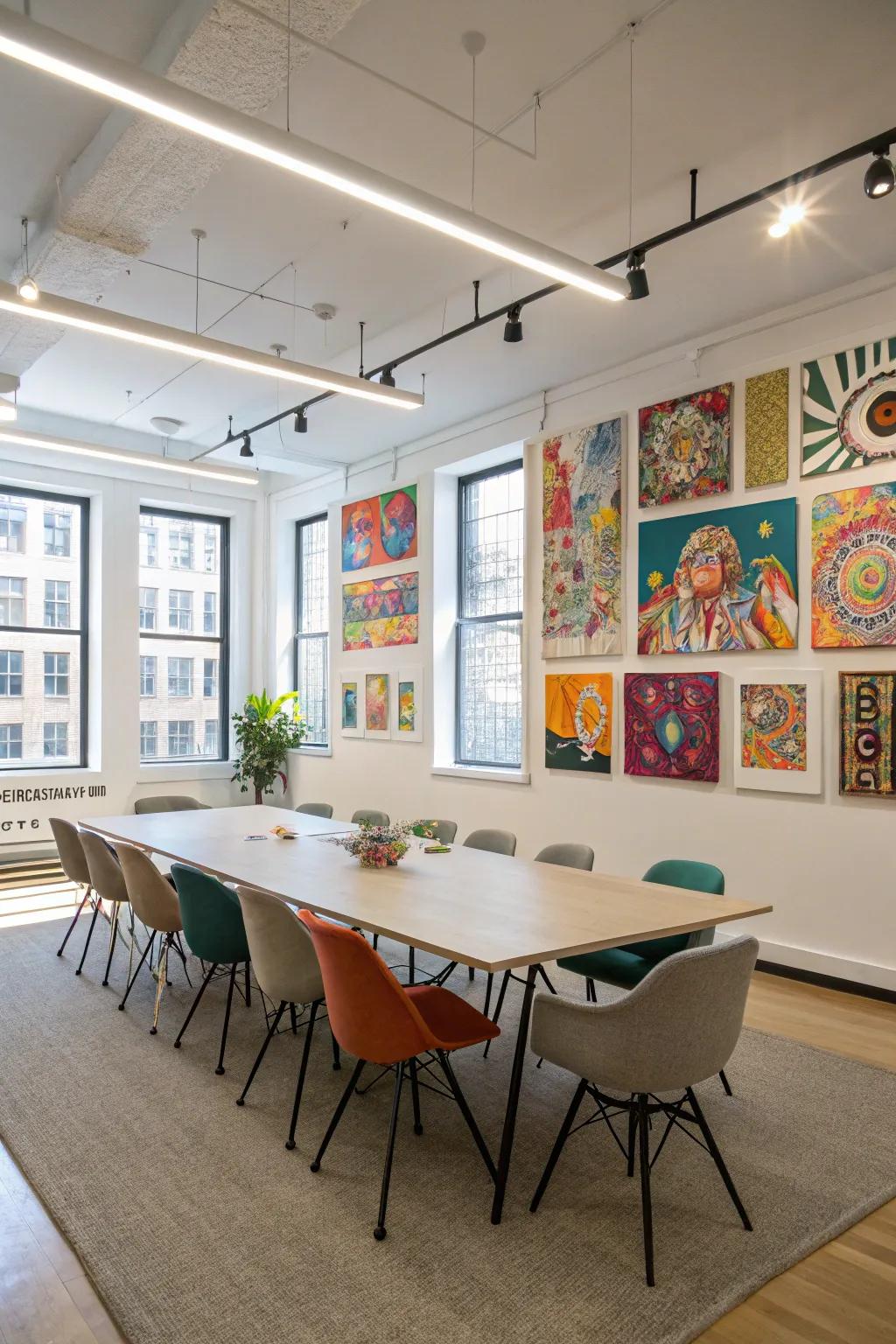 Creative details can energize and personalize your meeting space.