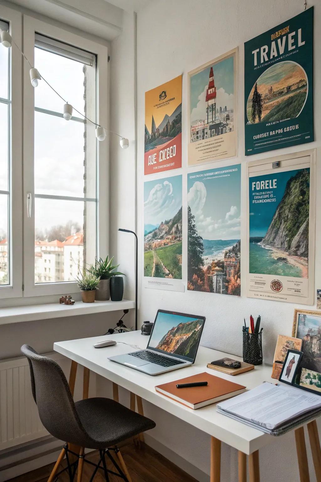 Travel posters can transport you to distant lands from your own home.