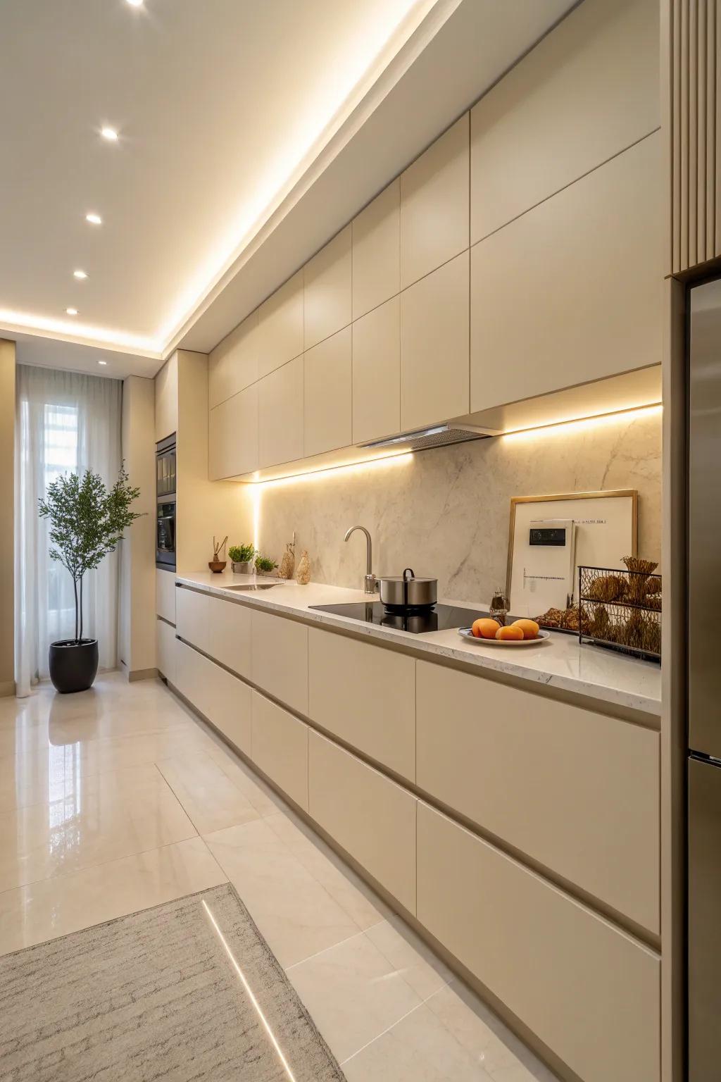 Essentialism accentuates pristine beauty.