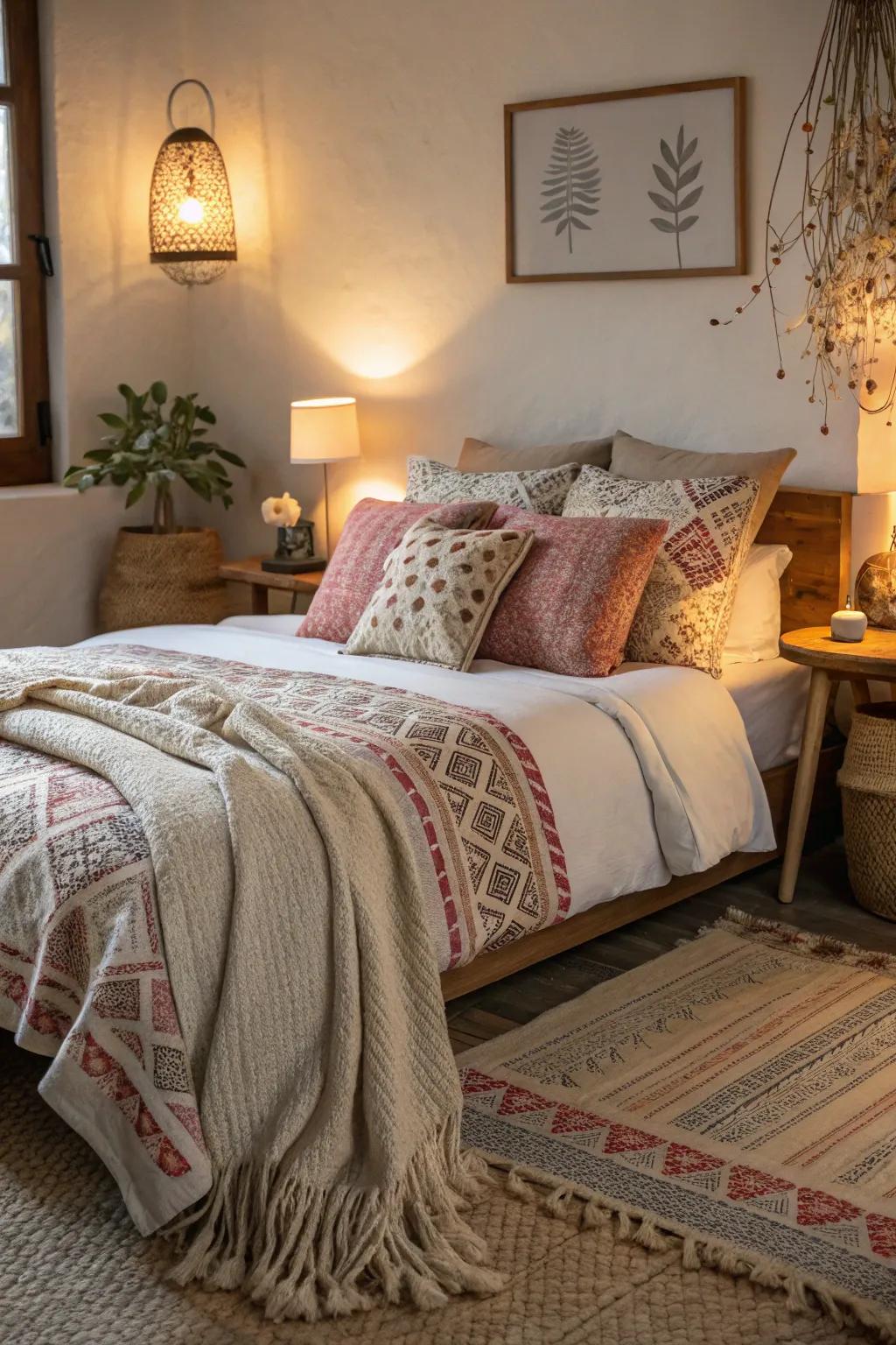 Weaves add warmth and personal flair to your space.