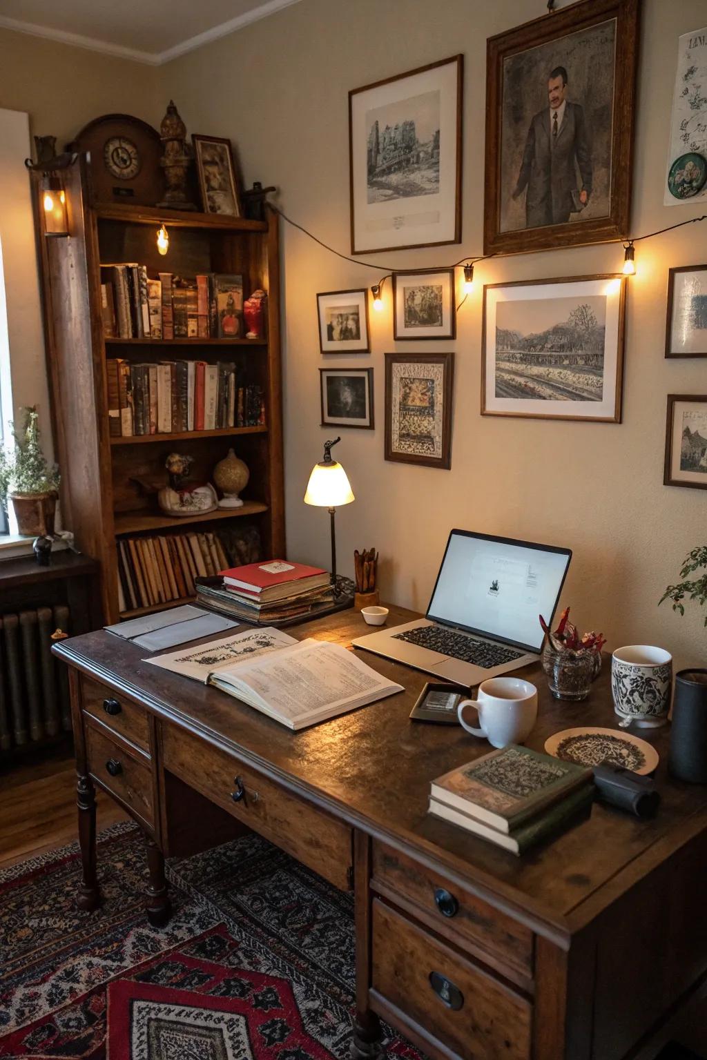 Roast desks offer depth and classic warmth.
