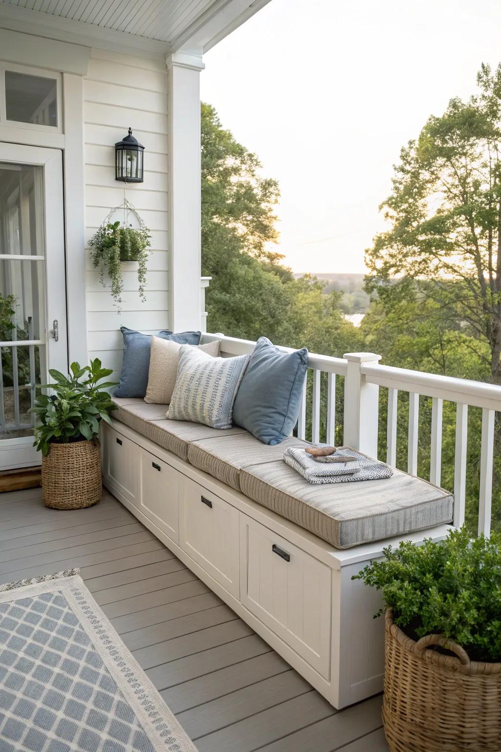 Space-conserving furnishings that operate efficiently.