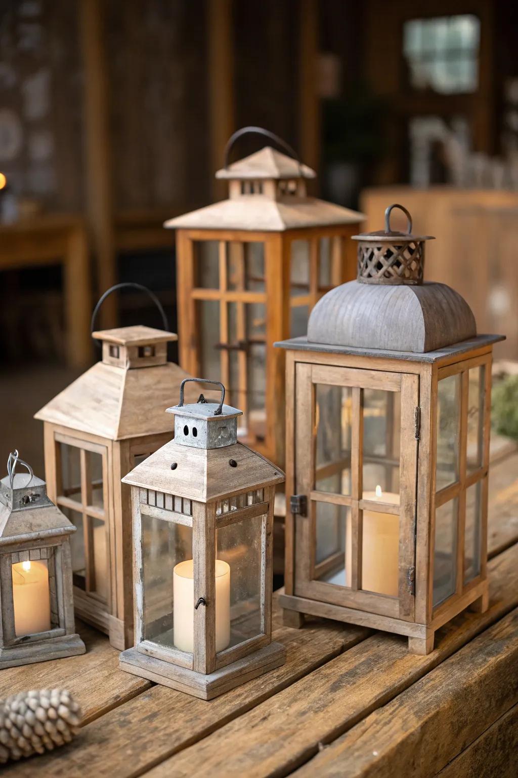 Blending components establishes a textured, eclectic aesthetic.