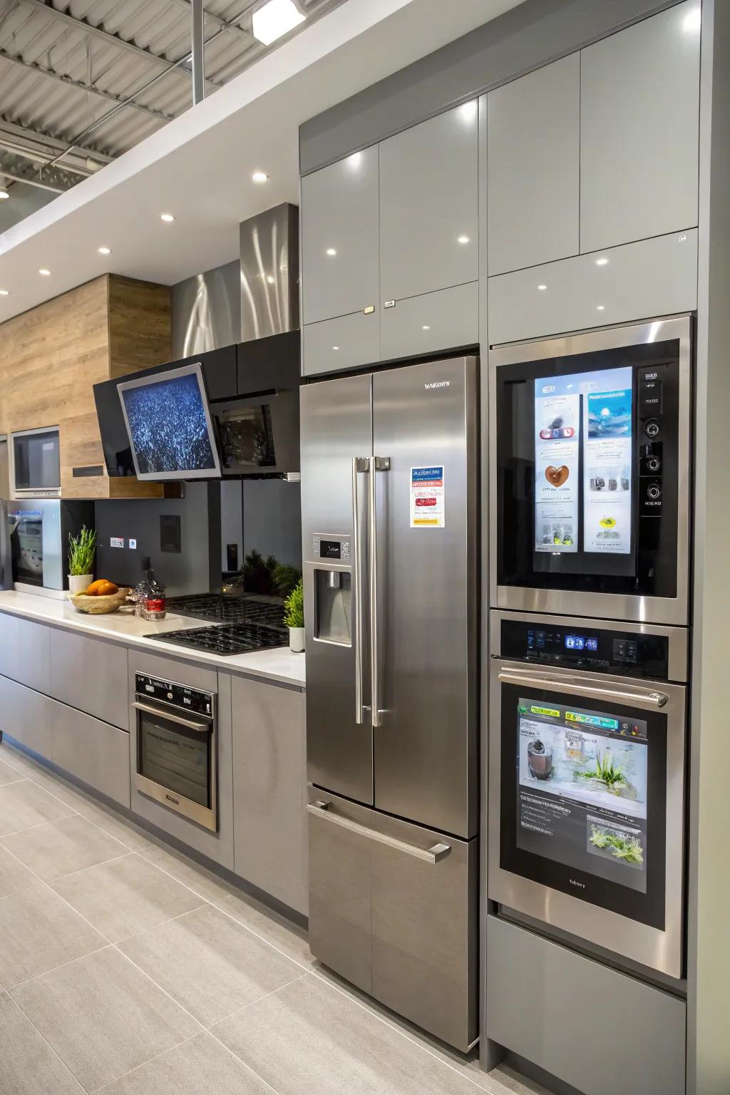 Smart features that enhance ease and modernity in your kitchen.