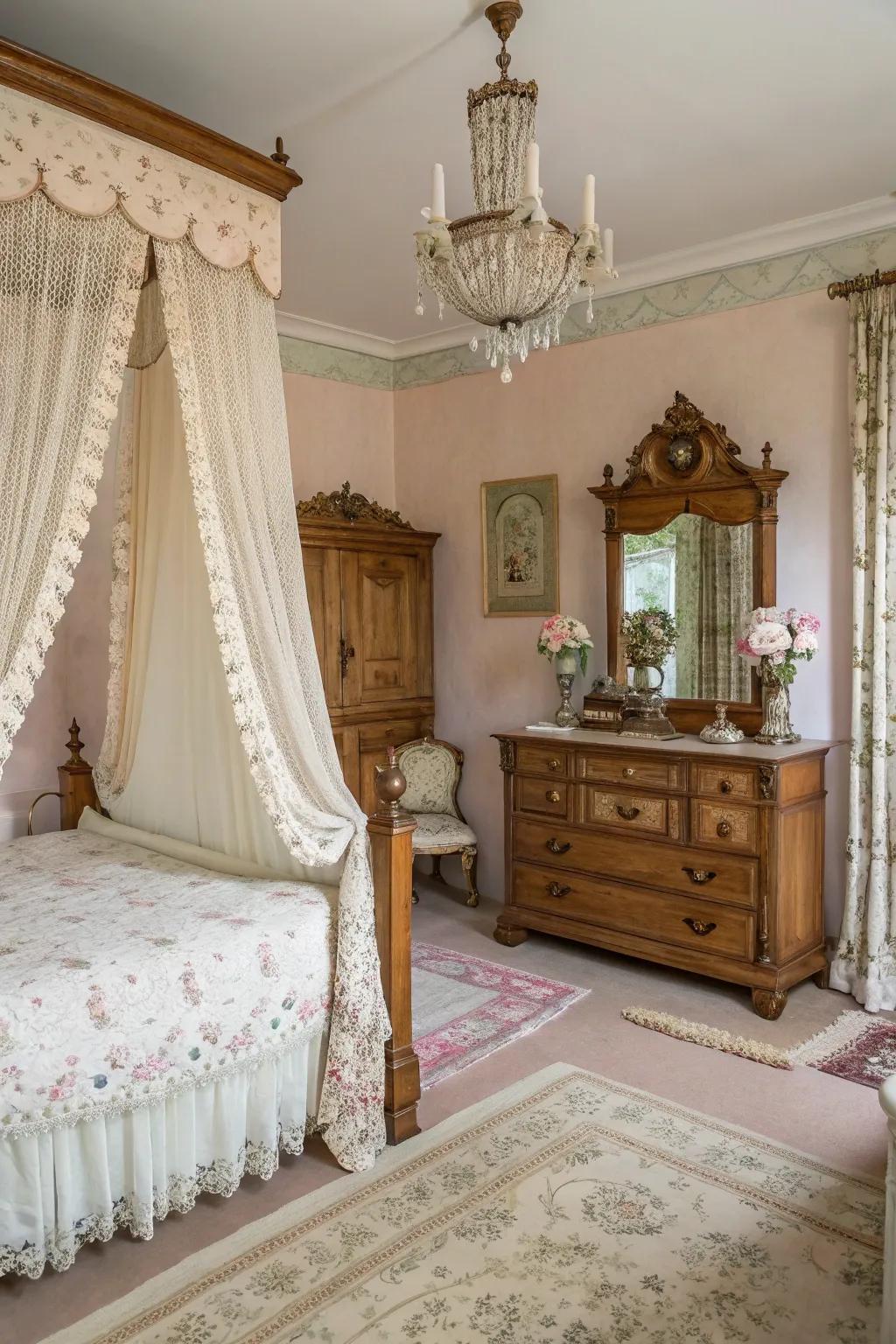 Time-worn accessories append charm and a feeling of heritage.