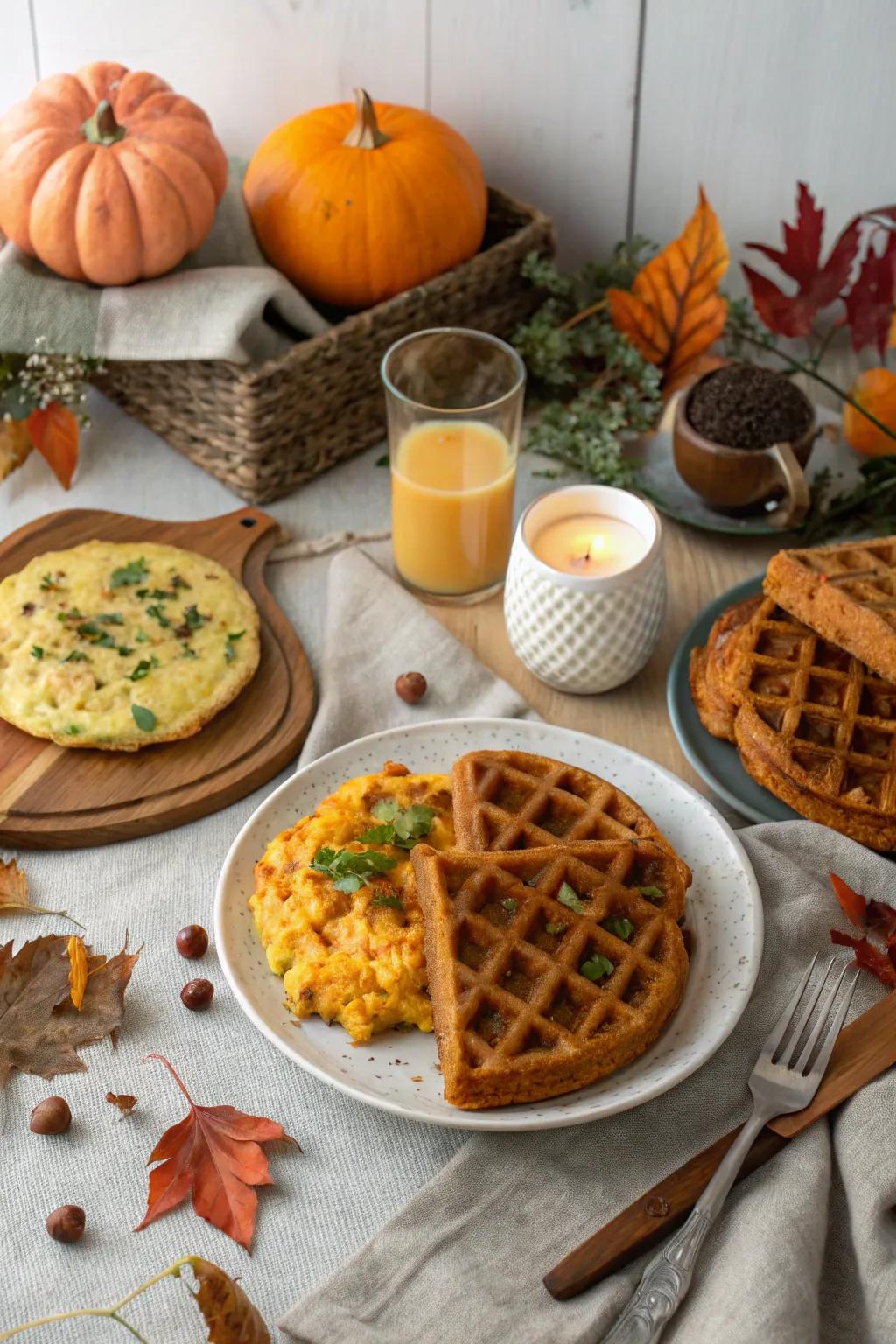 A delightful Friendsgiving midday meal by using seasonal favorites.