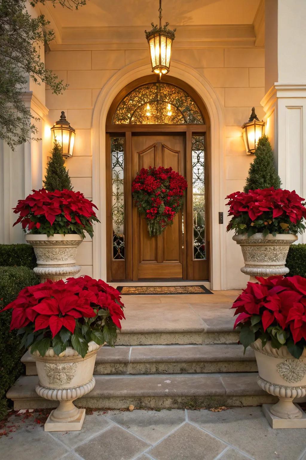 Elegant blazing star arrangements for a vibrant entrance.