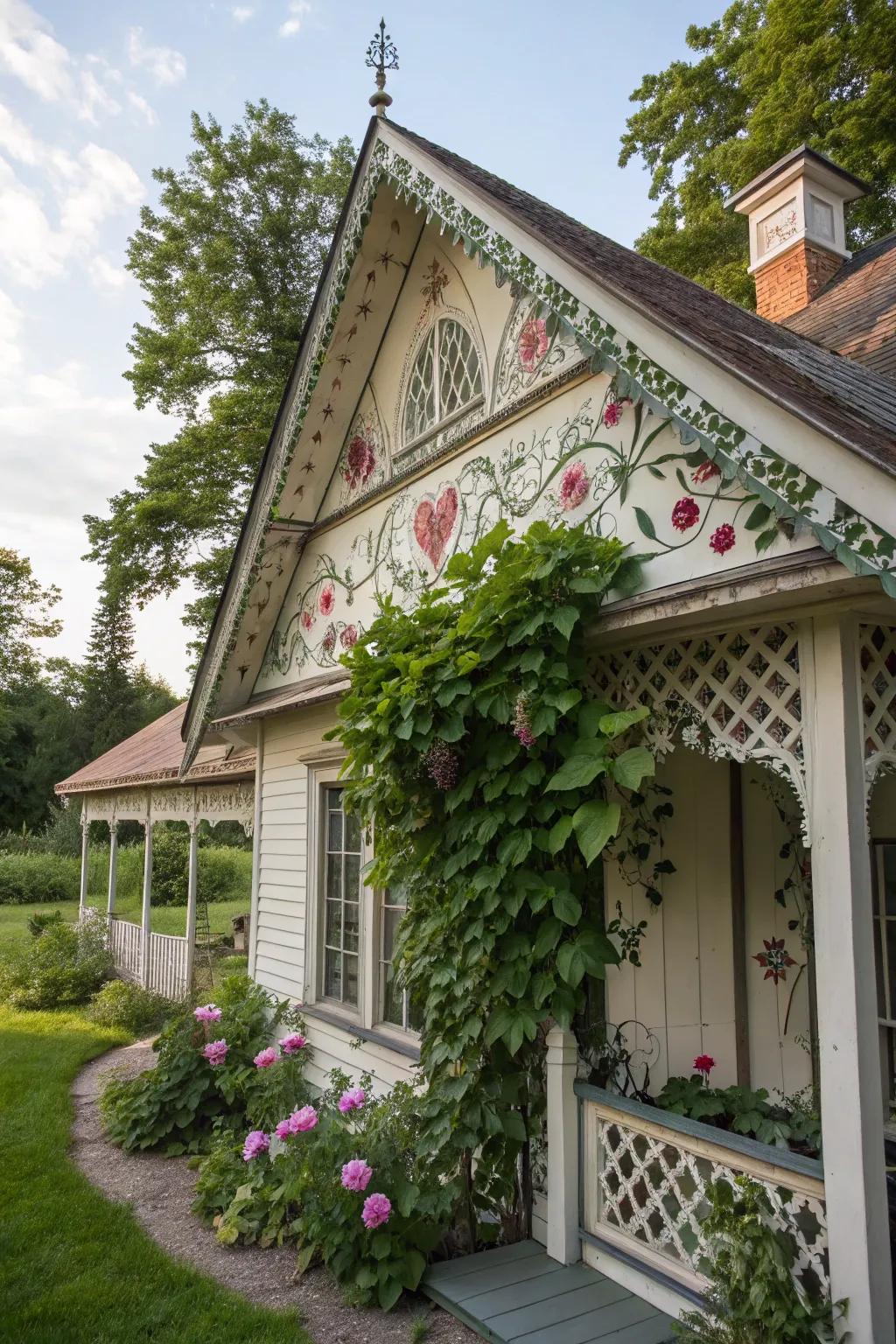 Nature designs link peaks to what's around them.