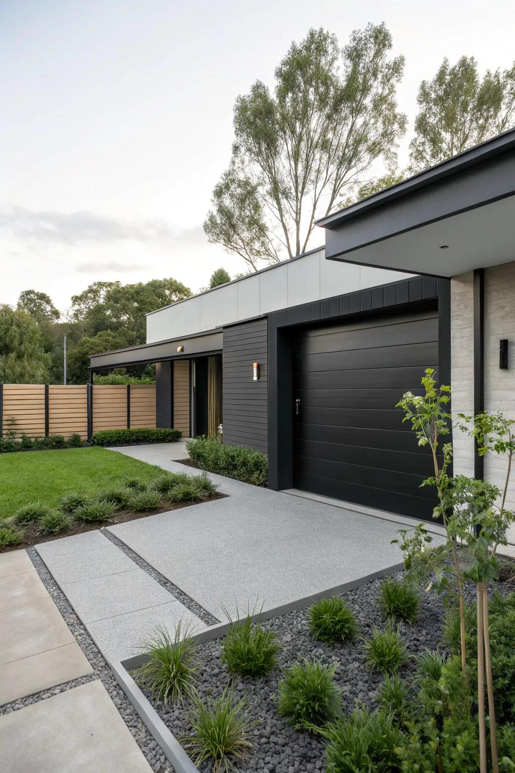 Subtle coal delivers a sophisticated and understated elegance to your house.