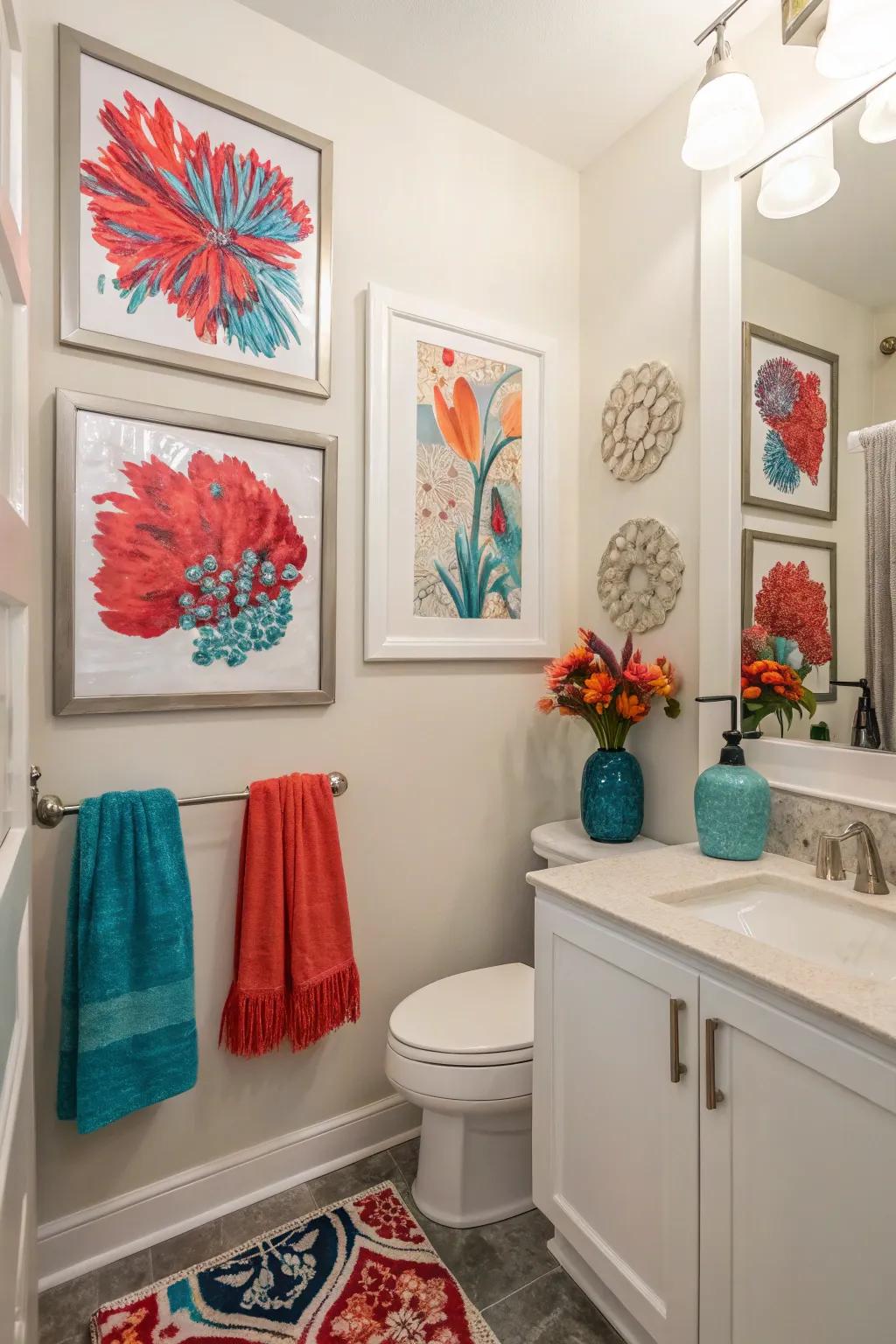 Uncommon hues can bring a playful element to your design.