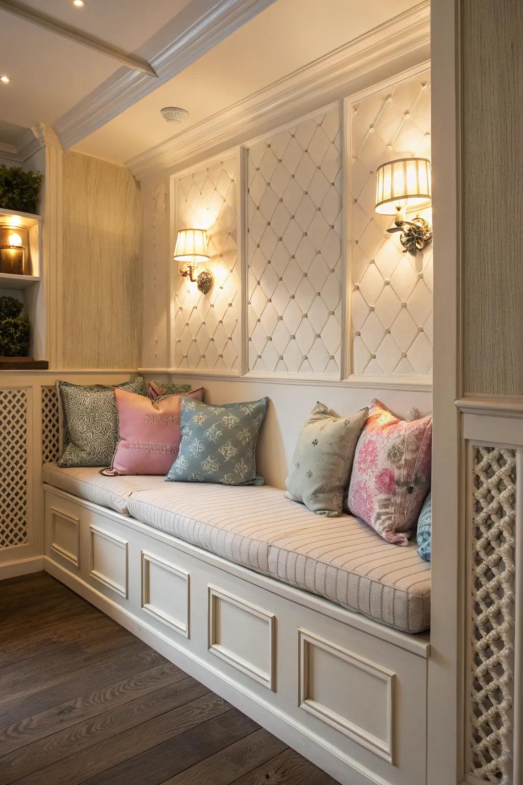 Cozy corners add charm and practicality