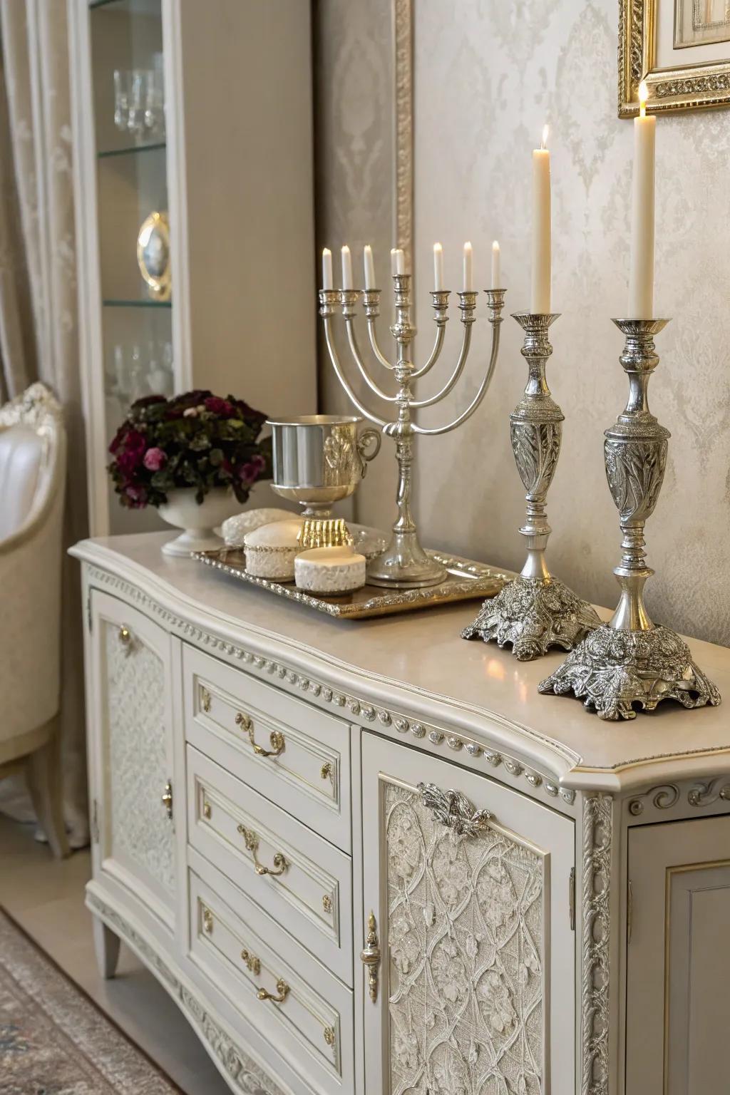An elegant Concluding Rest collection acts as the core element of Jewish decorations.