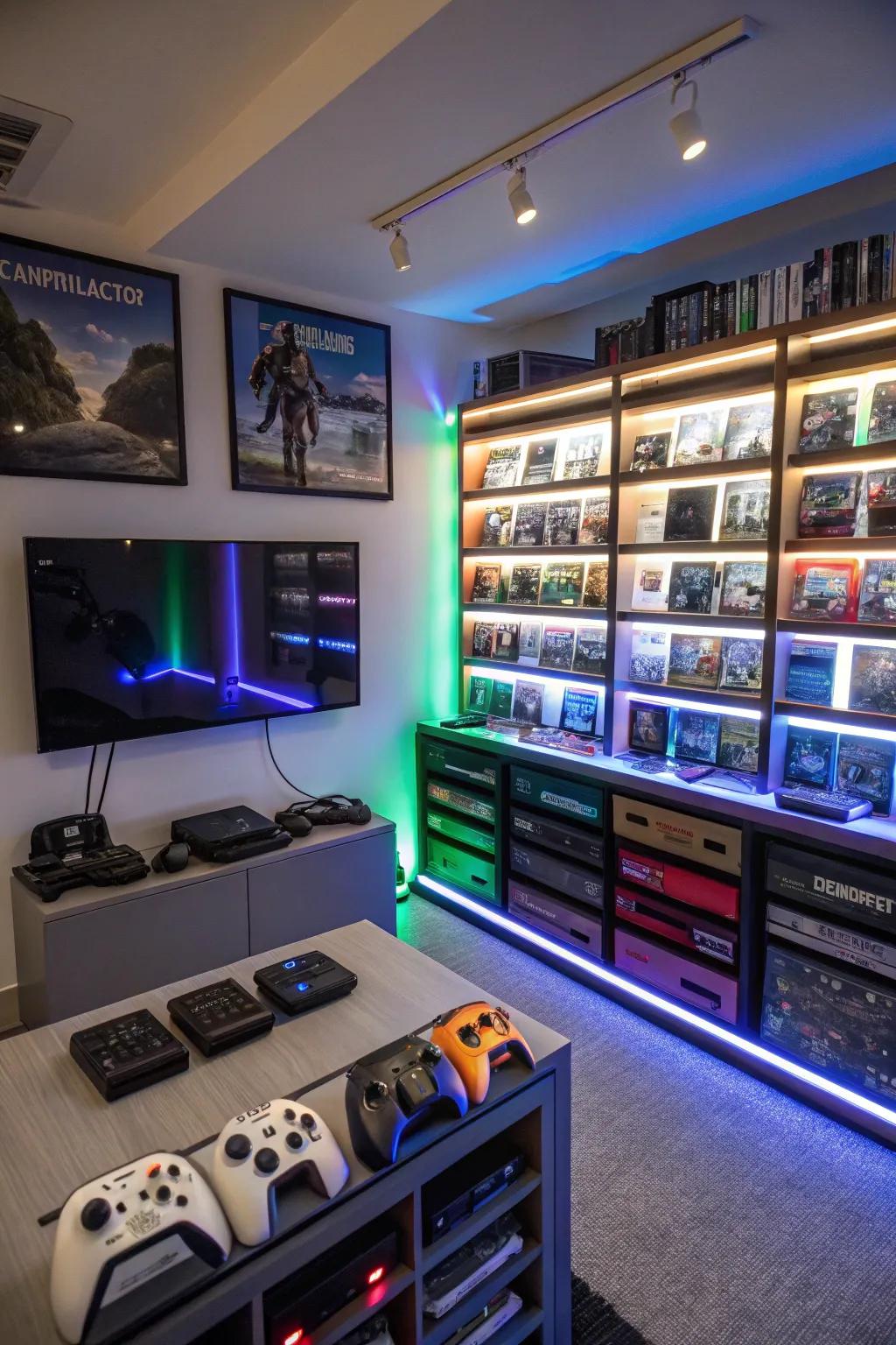 Turn tech into art with console displays.
